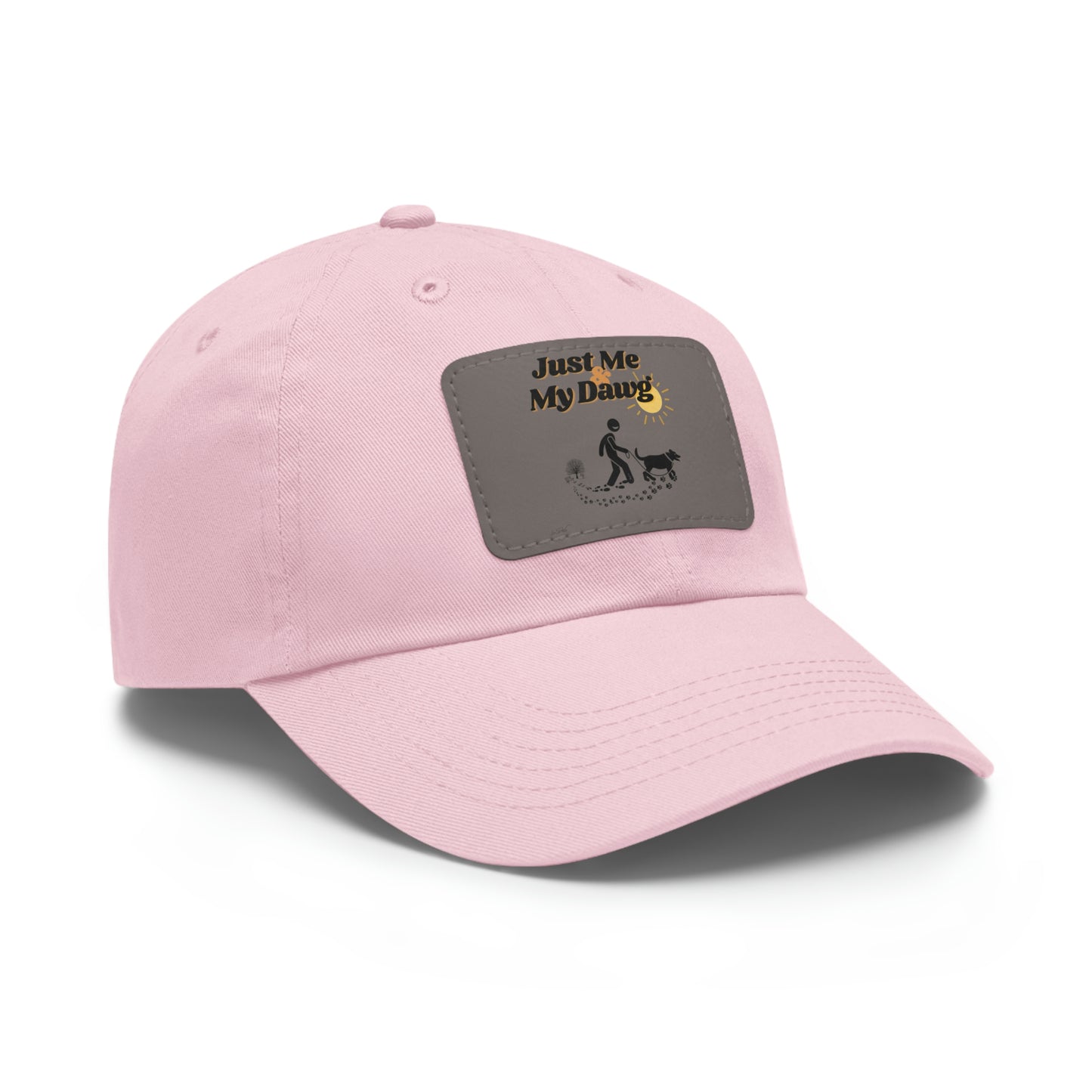Leather Patch Hat (Just me and my Dawg)