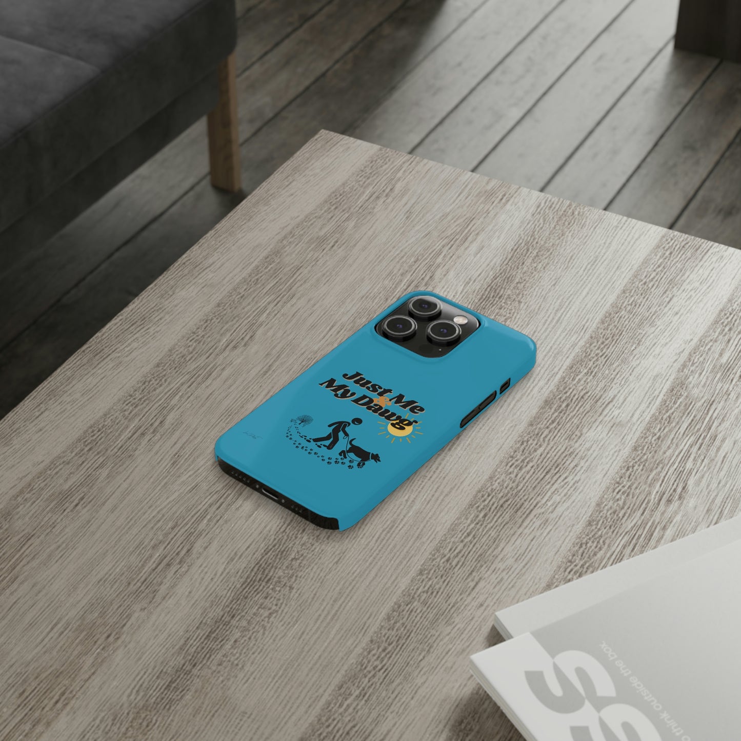 Slim (Just Me & My Dog) Phone Case