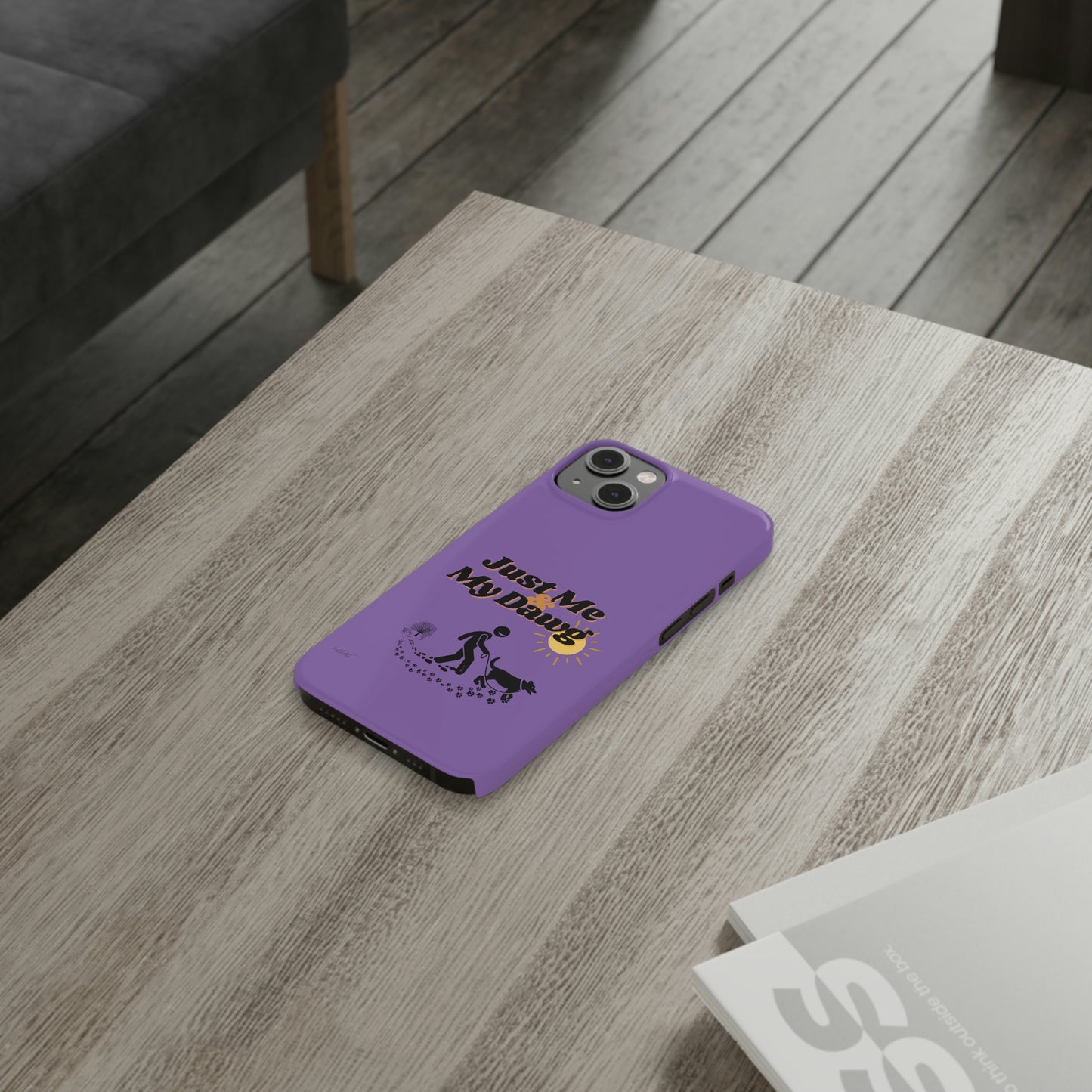 Slim (Just Me & My Dog) Phone Case