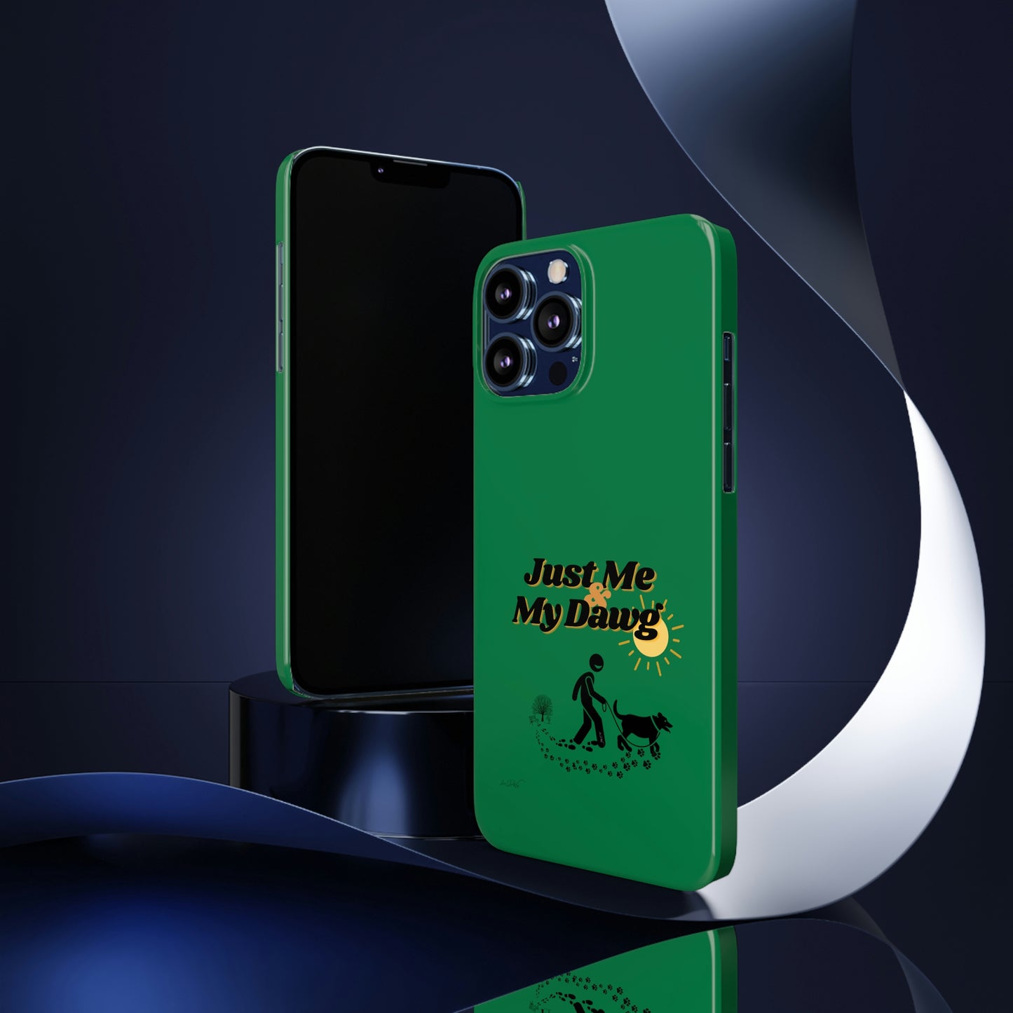 Slim (Just Me & My Dog) Phone Case