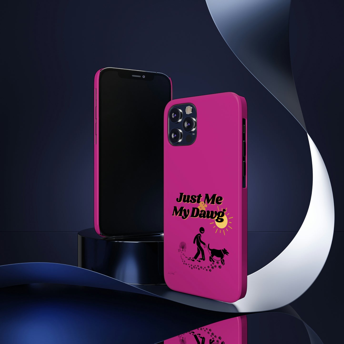 Slim (Just Me & My Dog) Phone Case