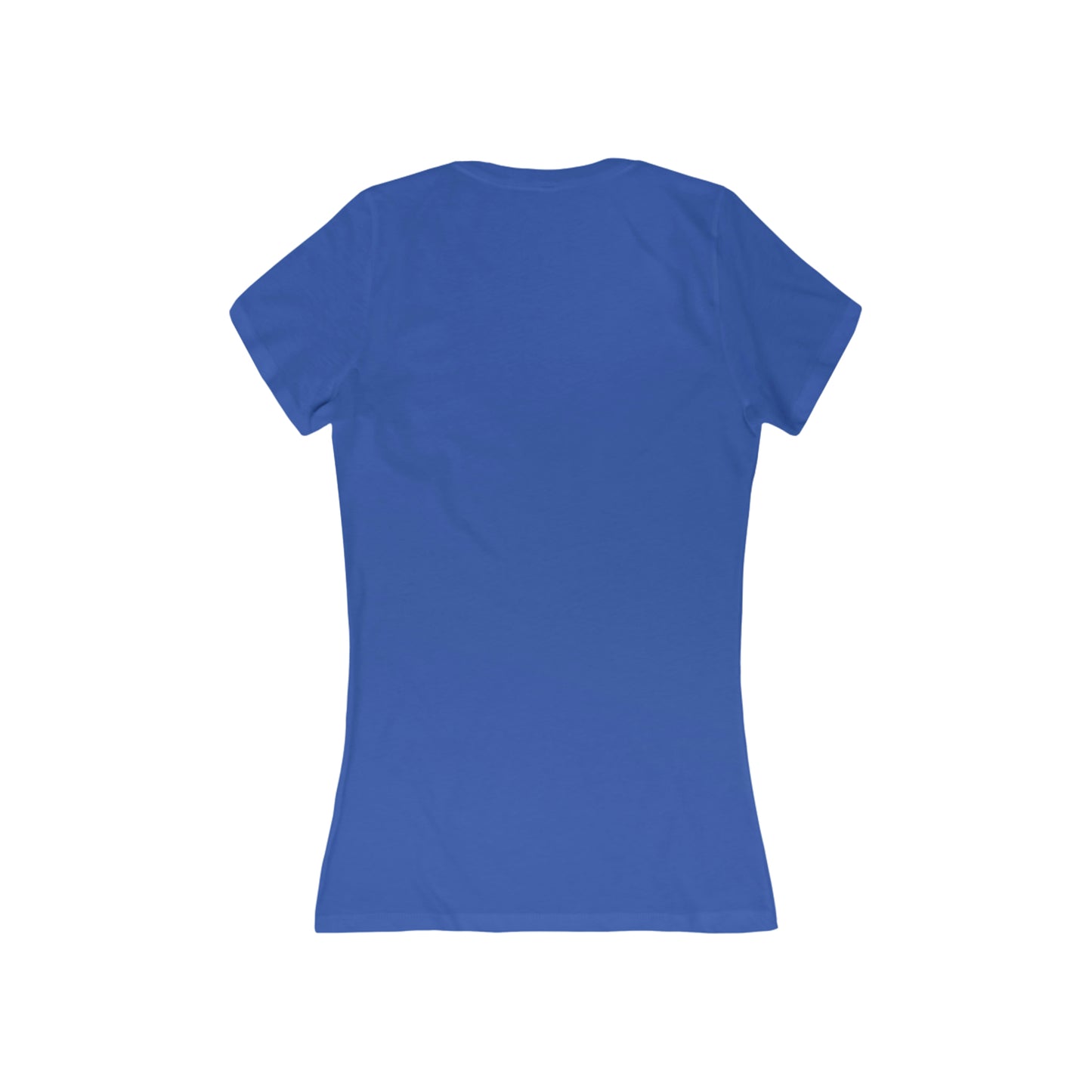 Women's(Just Me & My Dog) Short Sleeve Deep V-Neck Tee