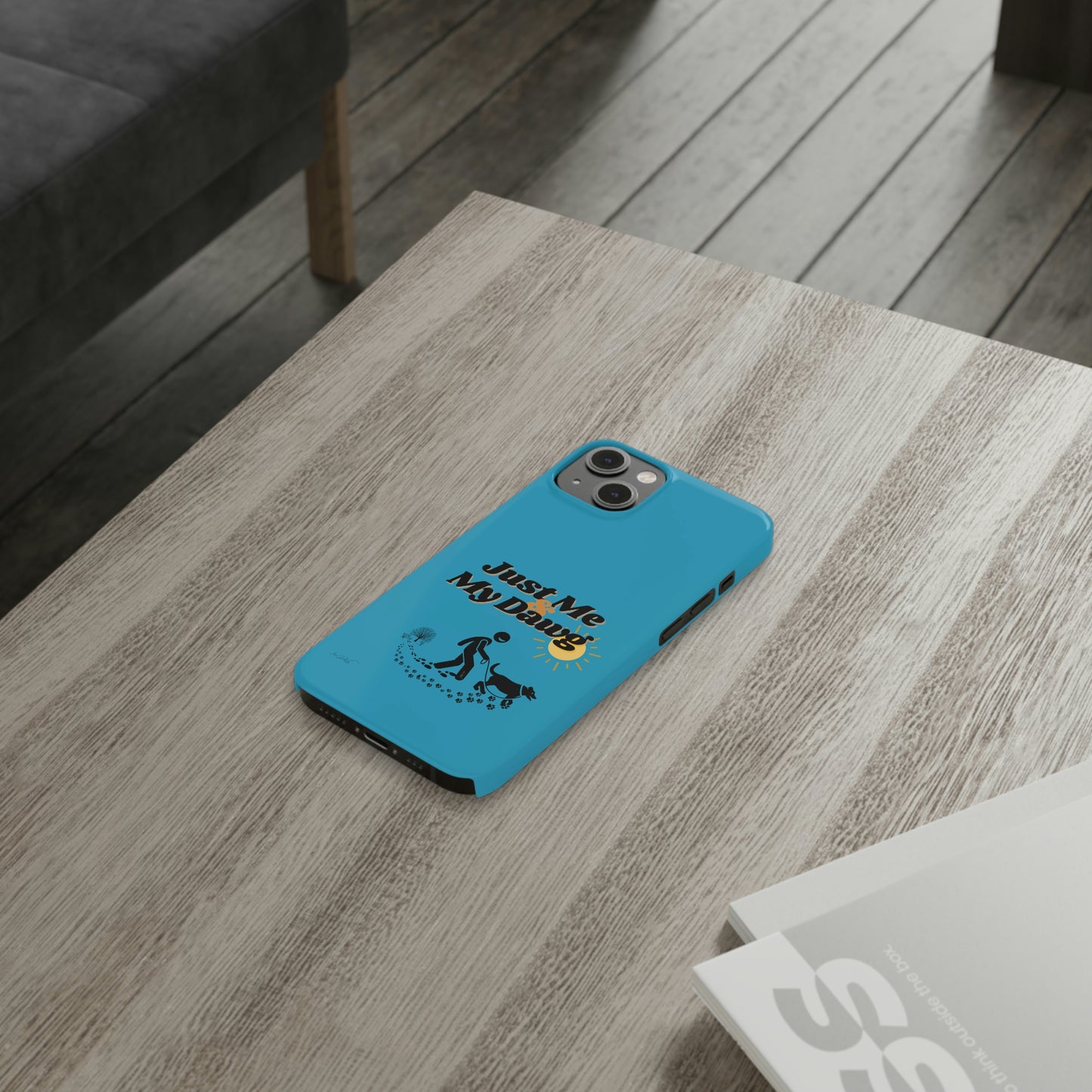 Slim (Just Me & My Dog) Phone Case