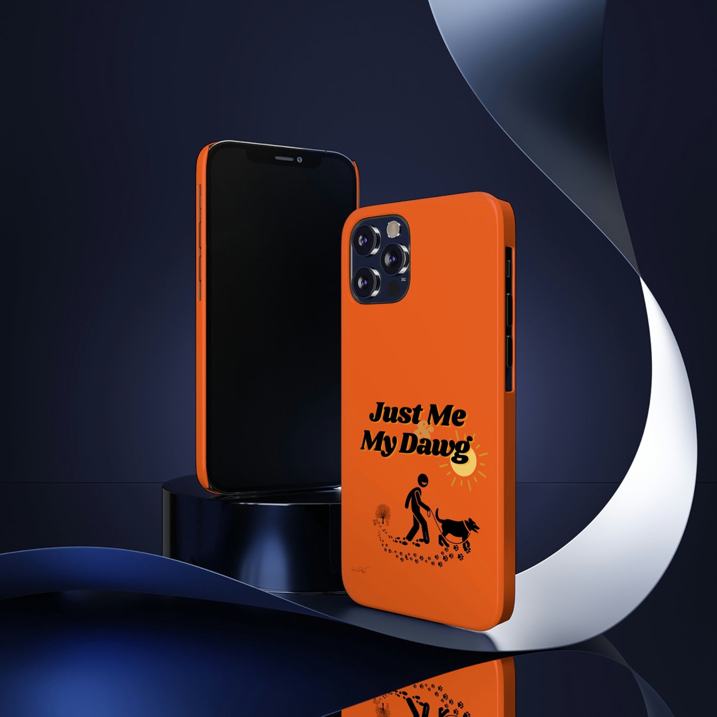 Slim (Just Me & My Dog) Phone Case