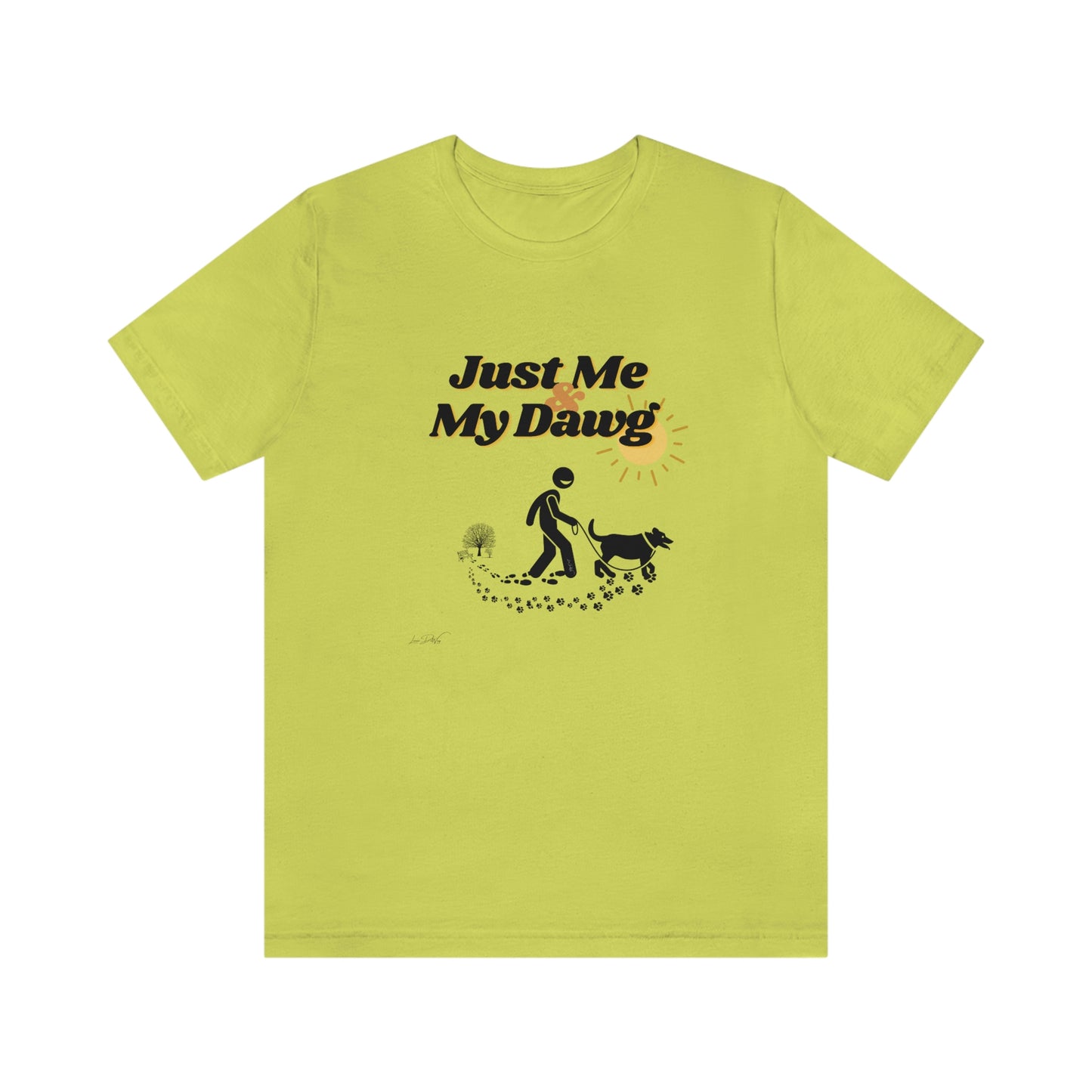 Women's (Just me & my Dog) Short Sleeve Tee