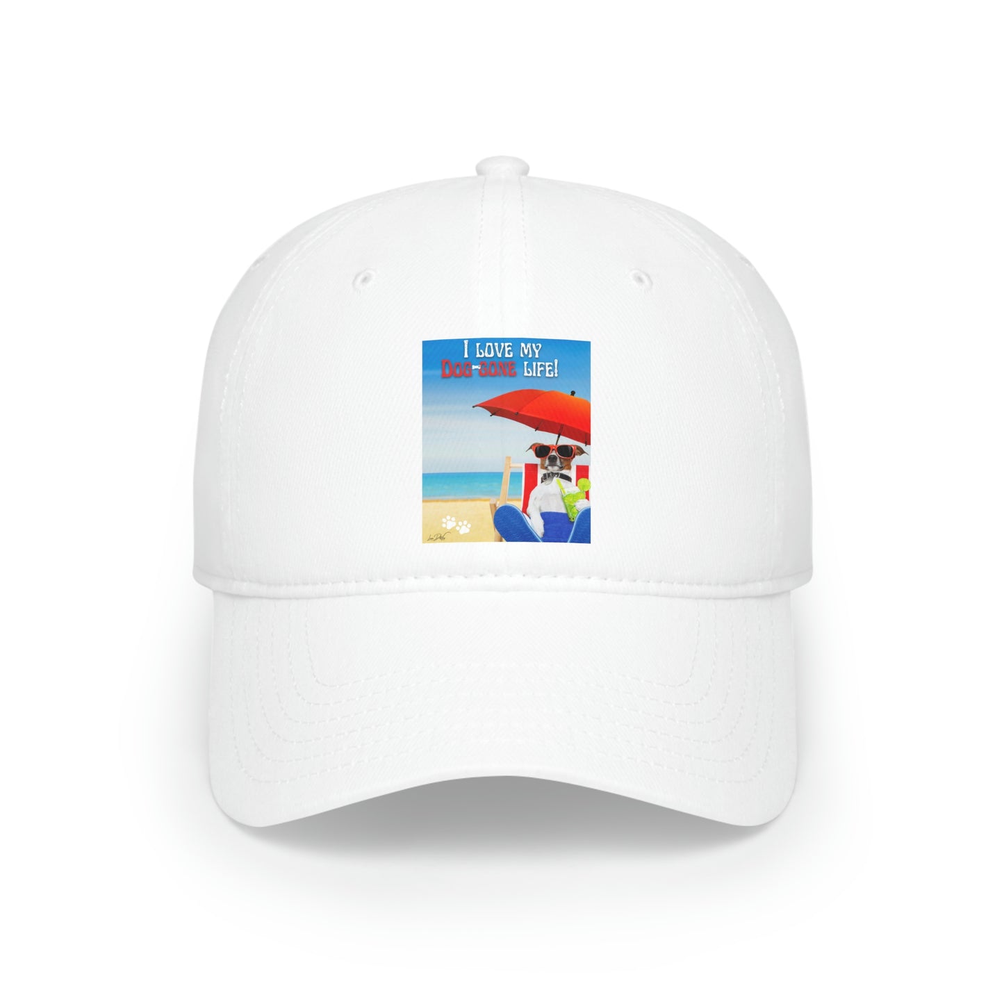 Low Profile (I love my Dog-Gone Life) Baseball Cap