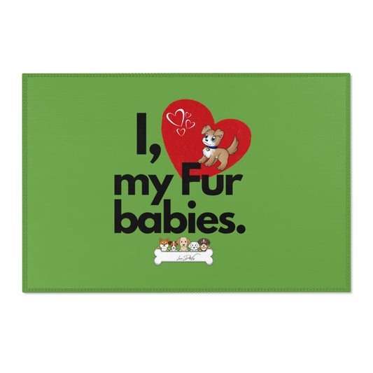 Area Rugs (I Love My Fur Babies)
