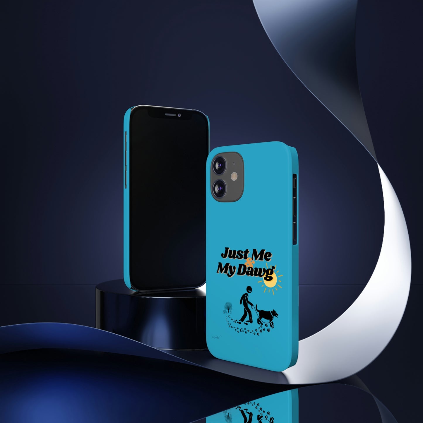 Slim (Just Me & My Dog) Phone Case