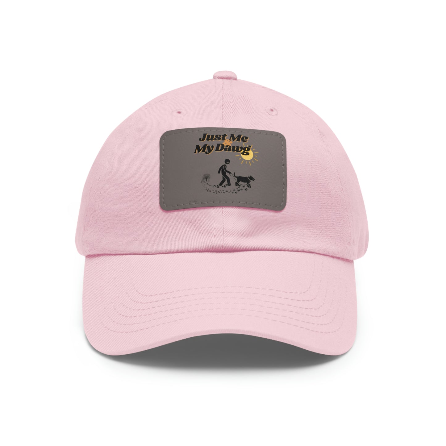 Leather Patch Hat (Just me and my Dawg)
