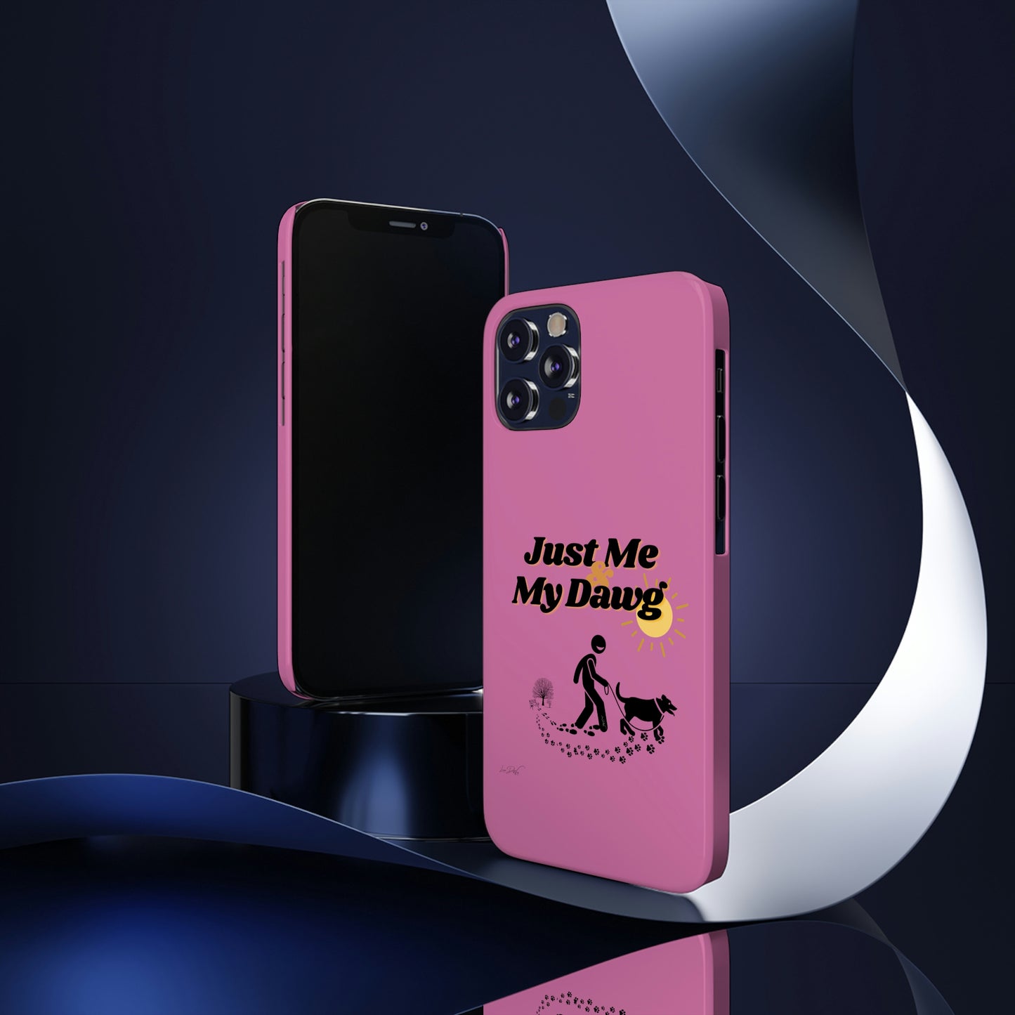 Slim (Just Me & My Dog) Phone Case