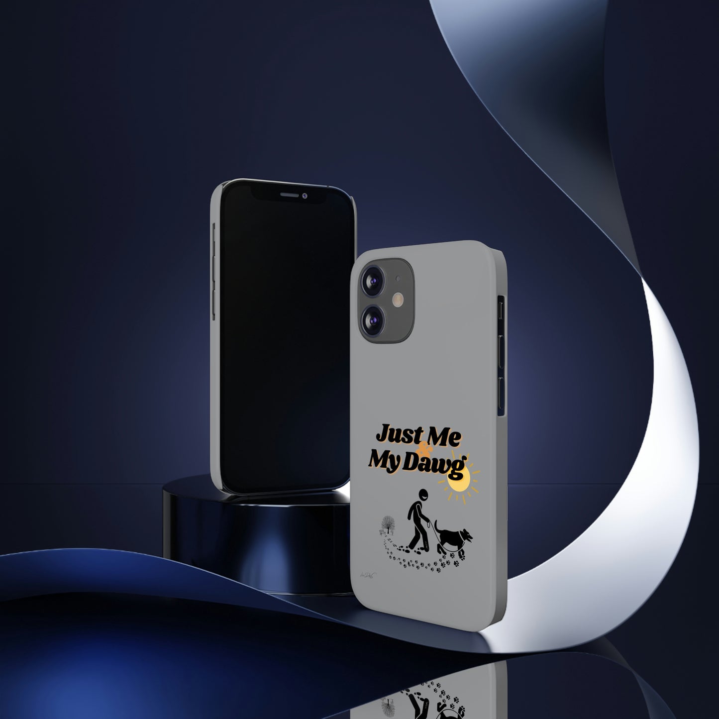 Slim (Just Me & My Dog) Phone Case