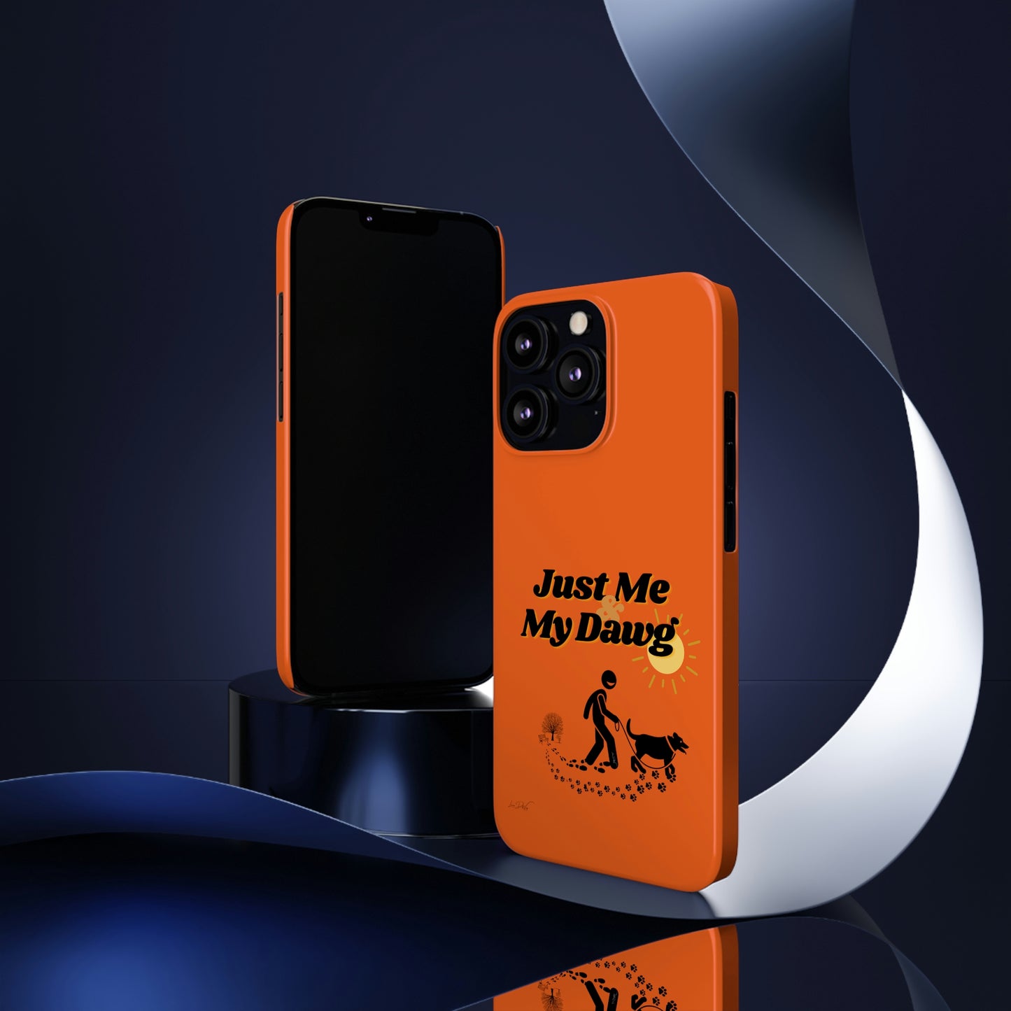 Slim (Just Me & My Dog) Phone Case