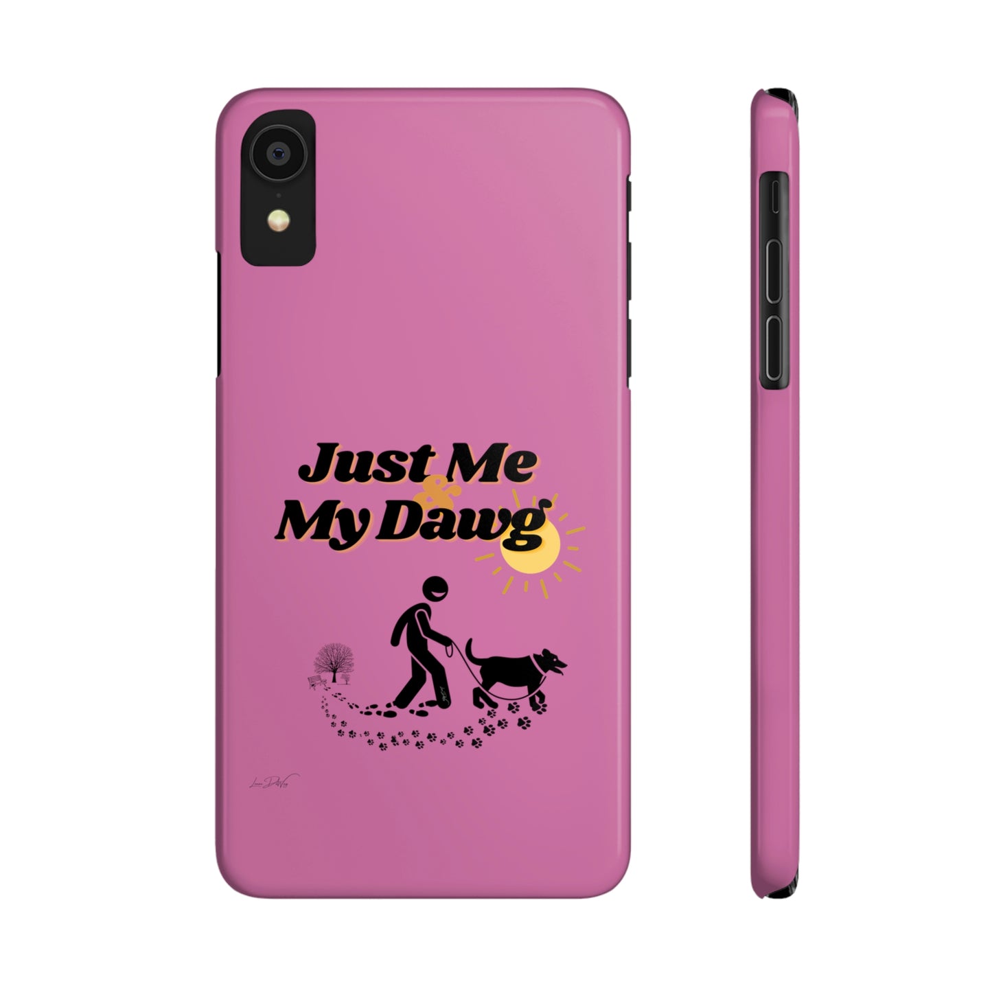Slim (Just Me & My Dog) Phone Case
