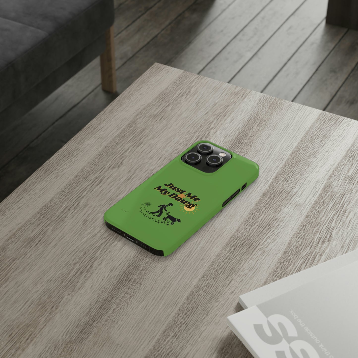 Slim (Just Me & My Dog) Phone Case