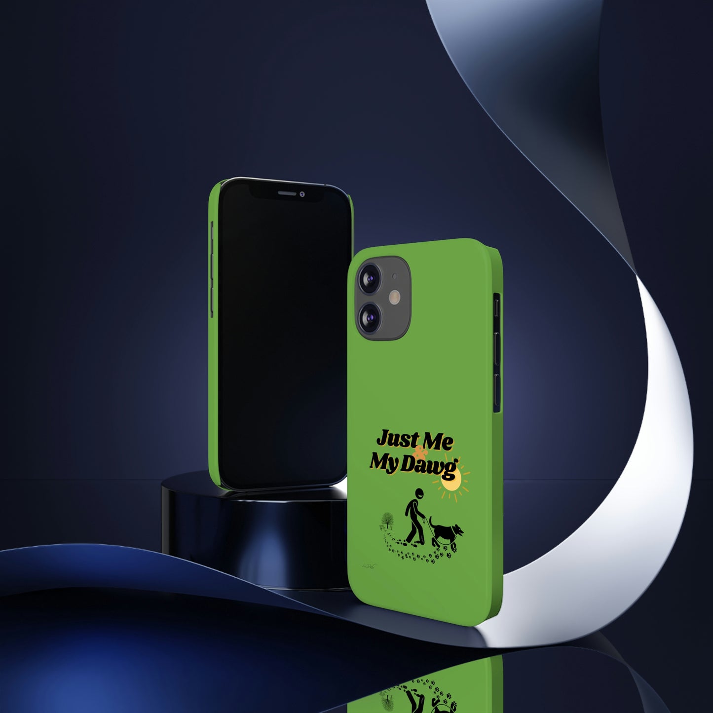 Slim (Just Me & My Dog) Phone Case