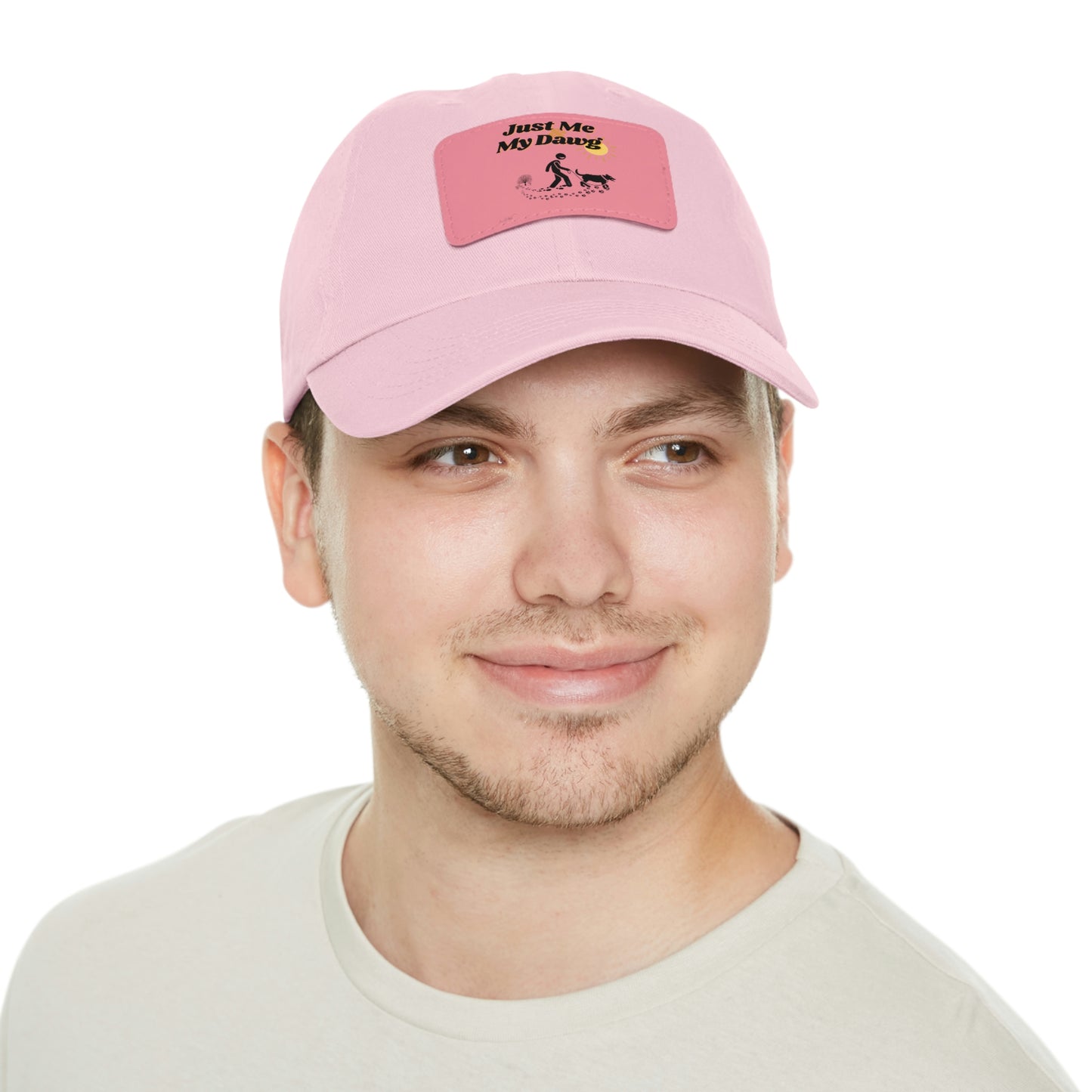 Leather Patch Hat (Just me and my Dawg)