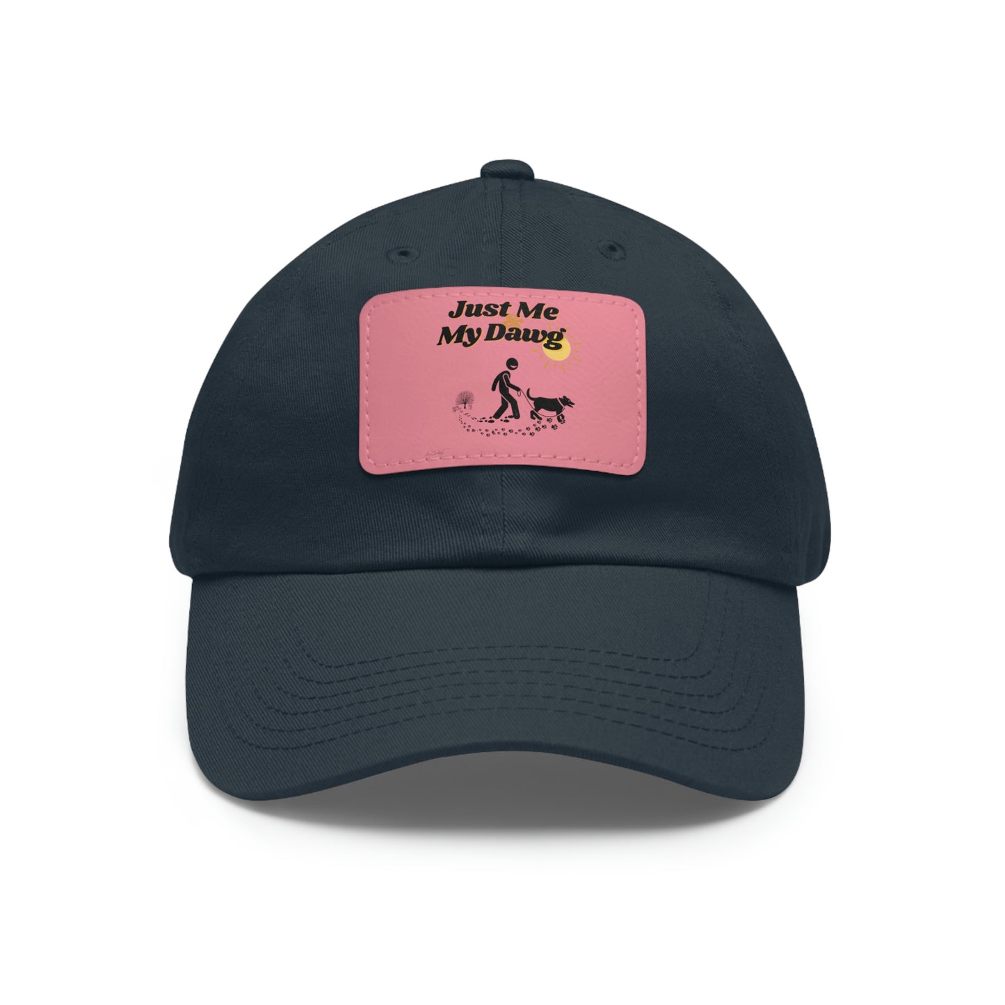 Leather Patch Hat (Just me and my Dawg)