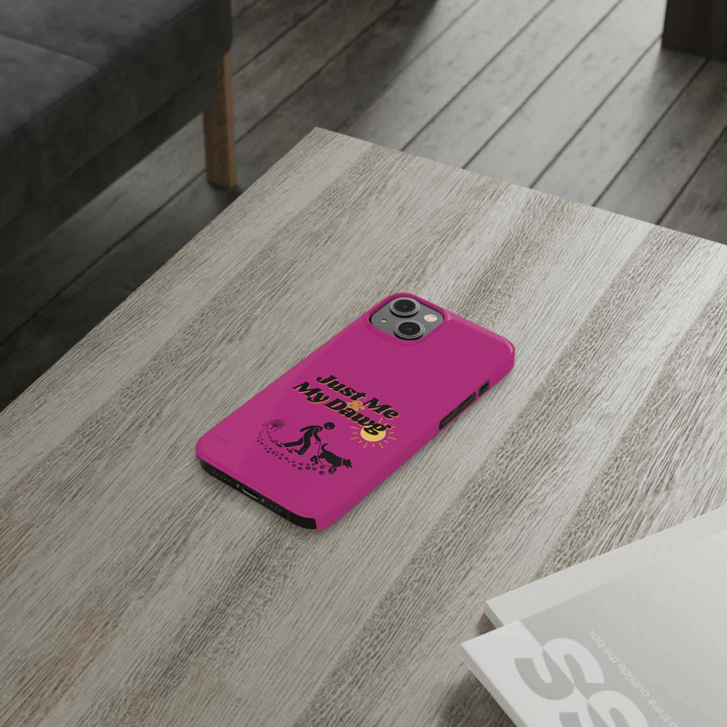Slim (Just Me & My Dog) Phone Case