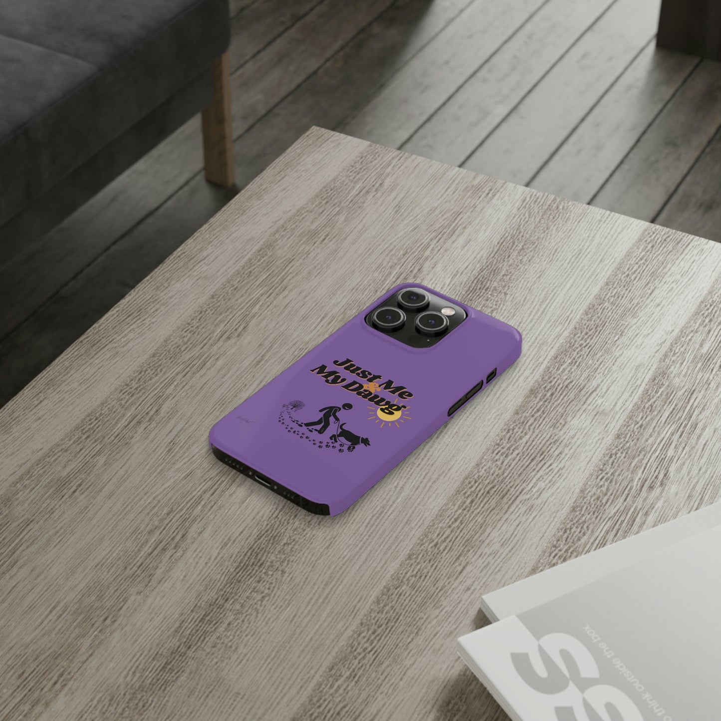 Slim (Just Me & My Dog) Phone Case