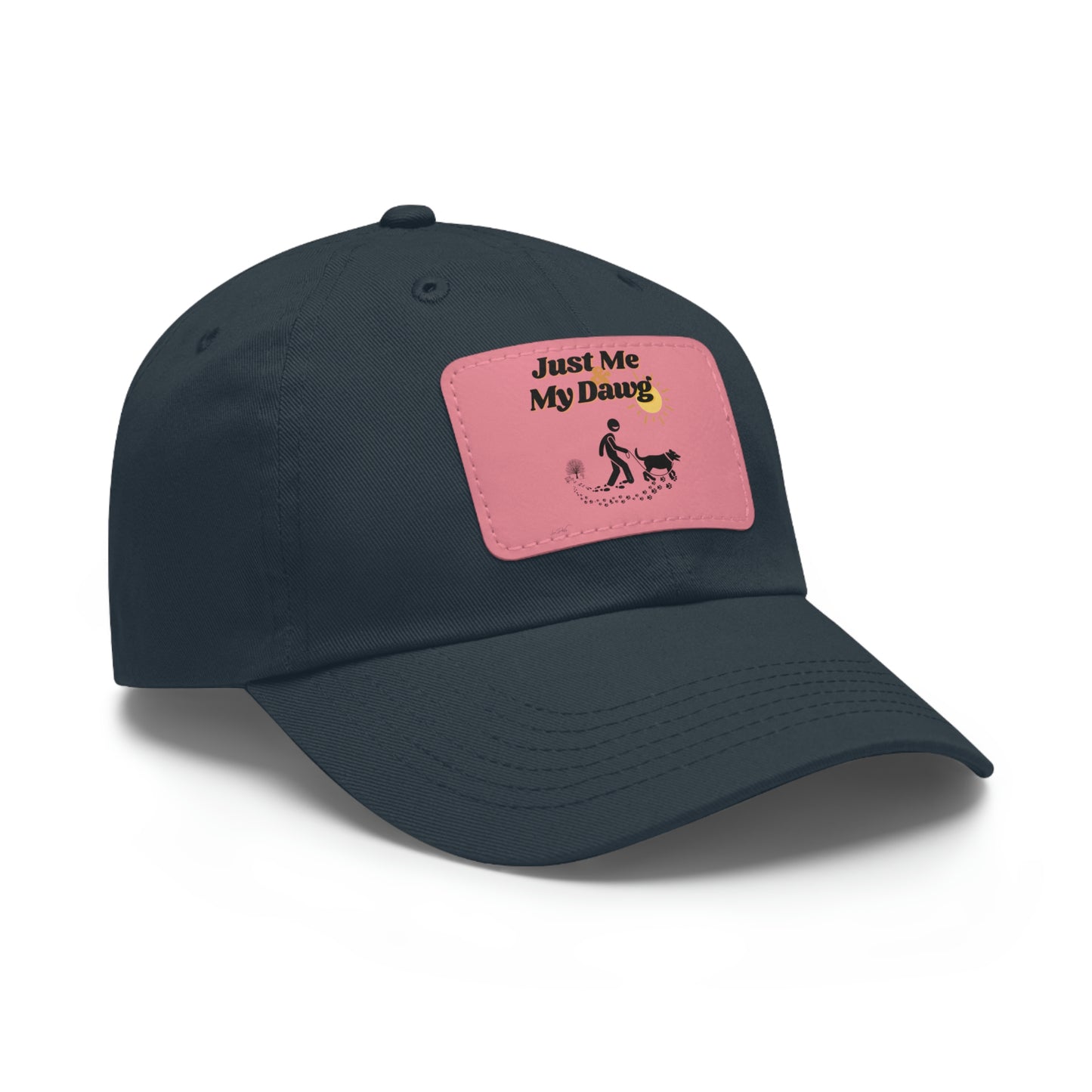 Leather Patch Hat (Just me and my Dawg)