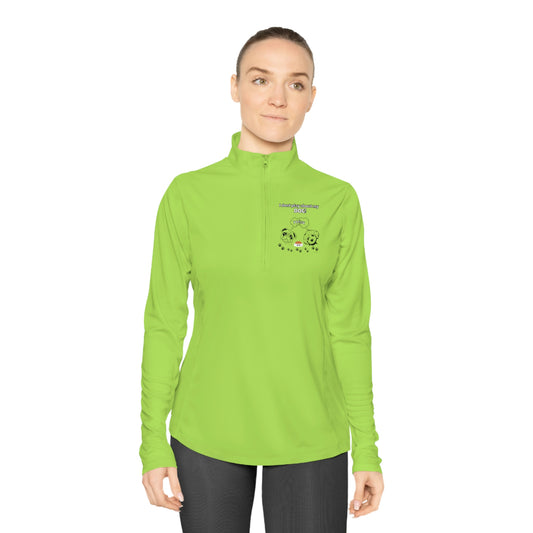 Women's (I Don't Play About My Dog) Quarter-Zip Pullover