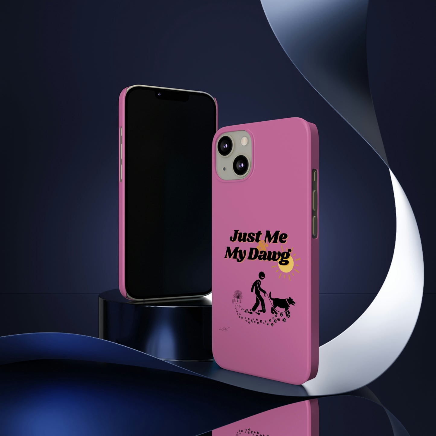 Slim (Just Me & My Dog) Phone Case