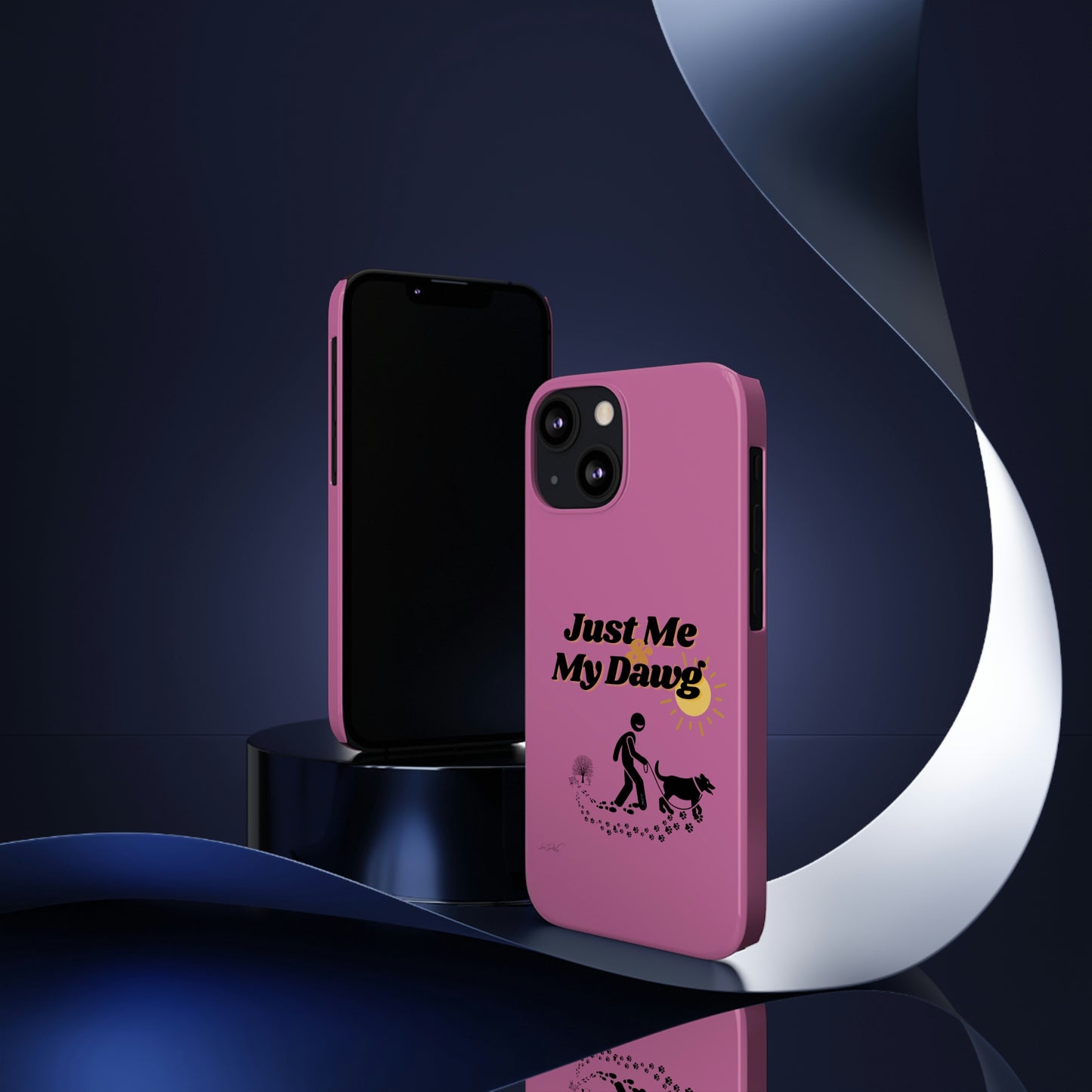 Slim (Just Me & My Dog) Phone Case