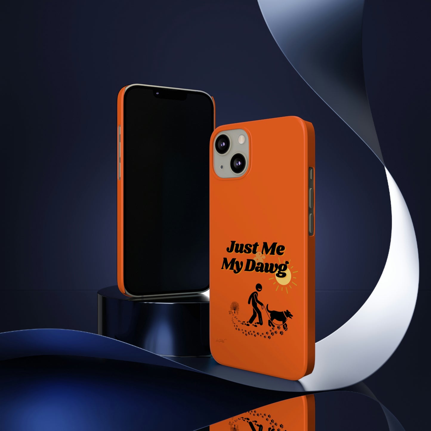 Slim (Just Me & My Dog) Phone Case