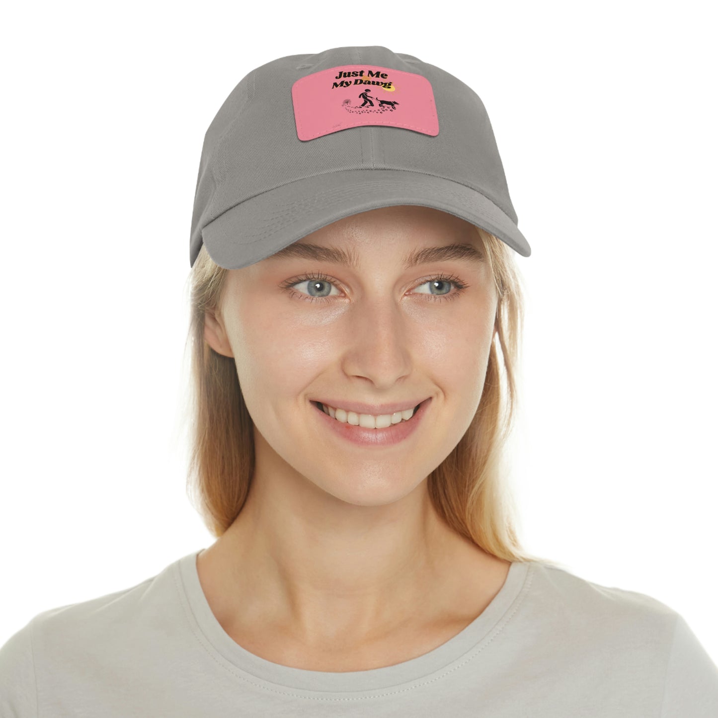 Leather Patch Hat (Just me and my Dawg)