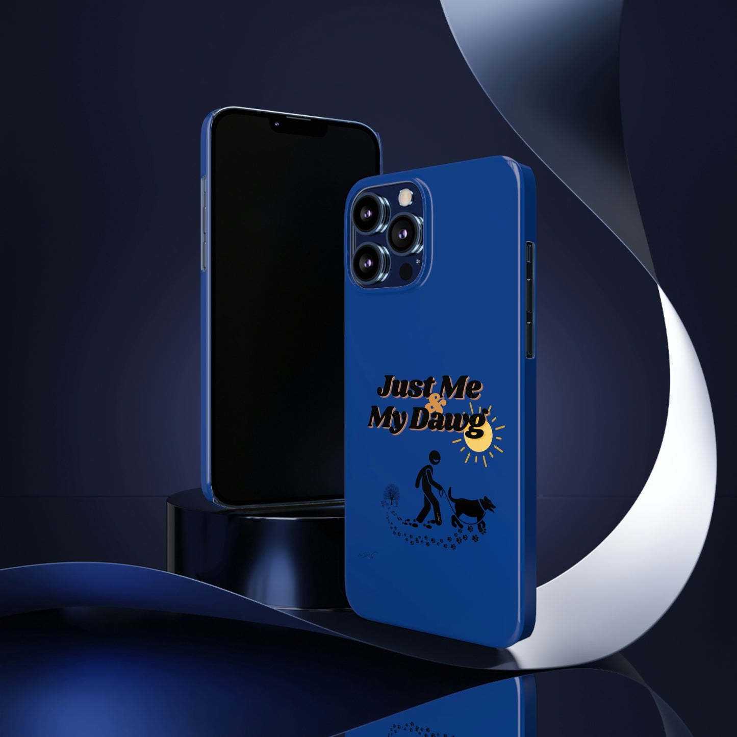 Slim (Just Me & My Dog) Phone Case
