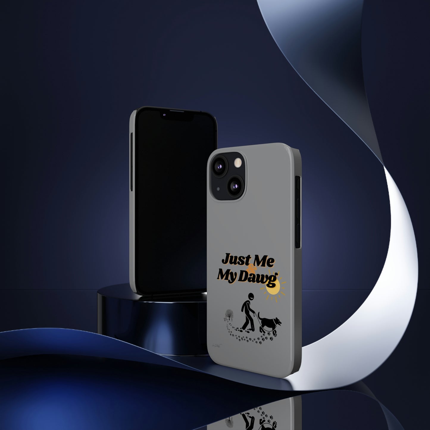 Slim (Just Me & My Dog) Phone Case
