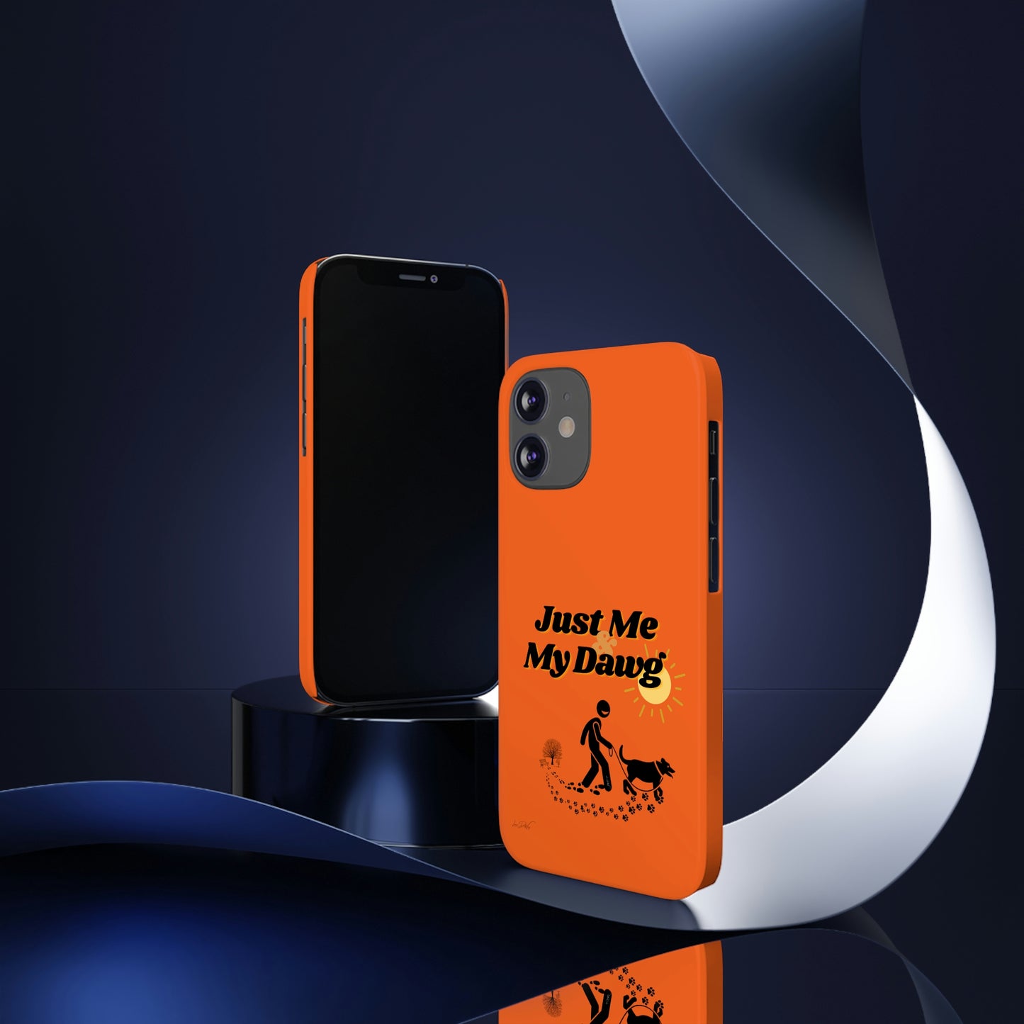 Slim (Just Me & My Dog) Phone Case