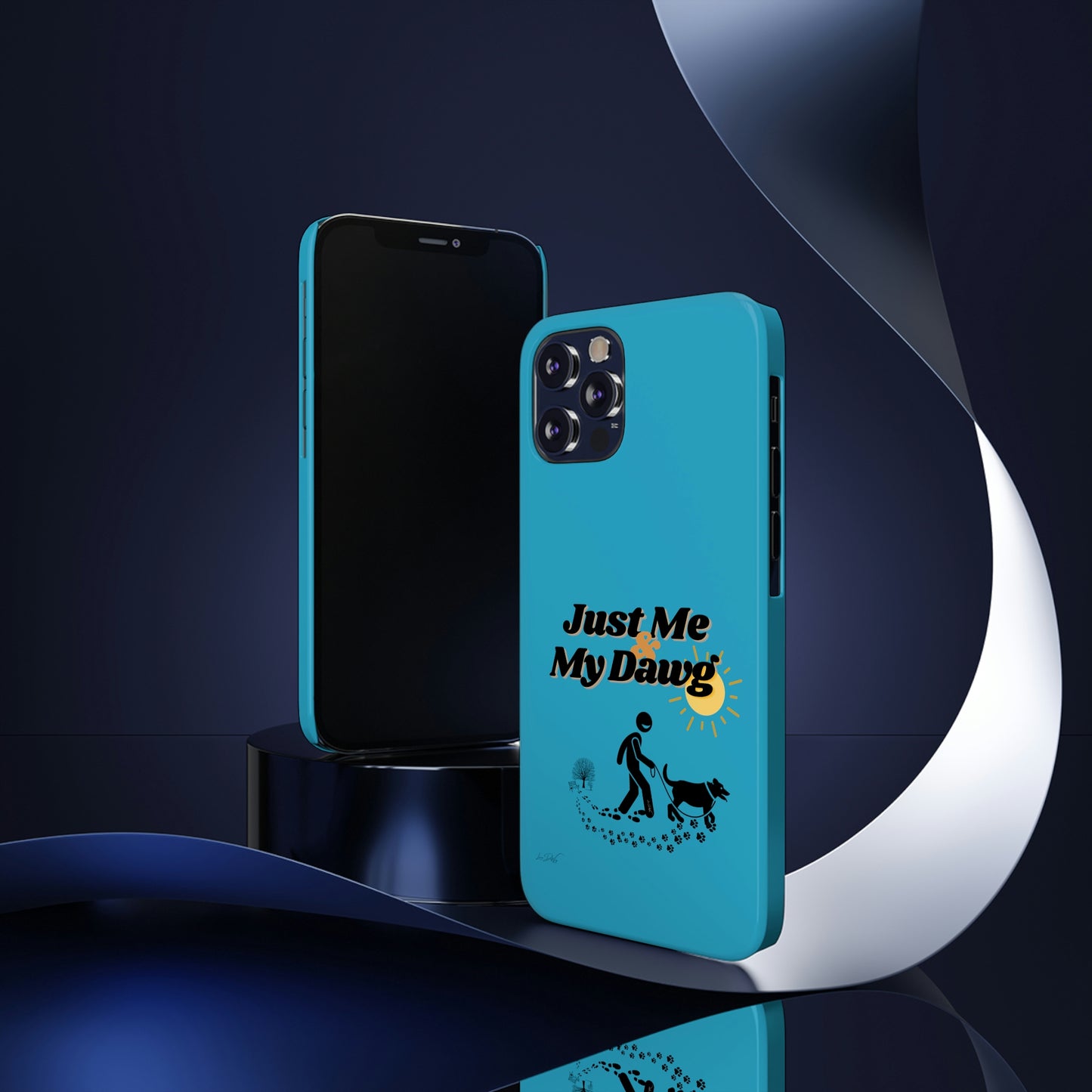 Slim (Just Me & My Dog) Phone Case