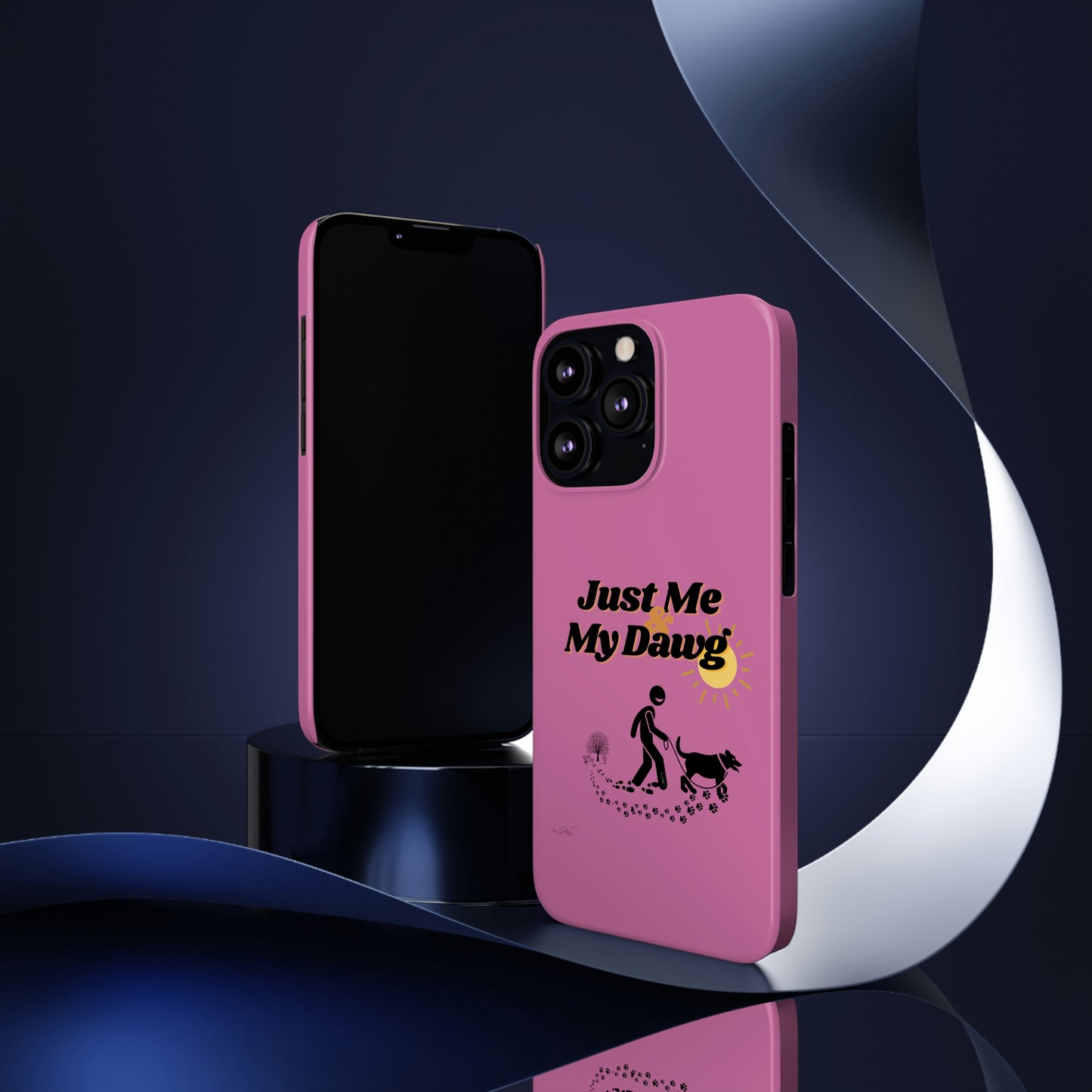 Slim (Just Me & My Dog) Phone Case