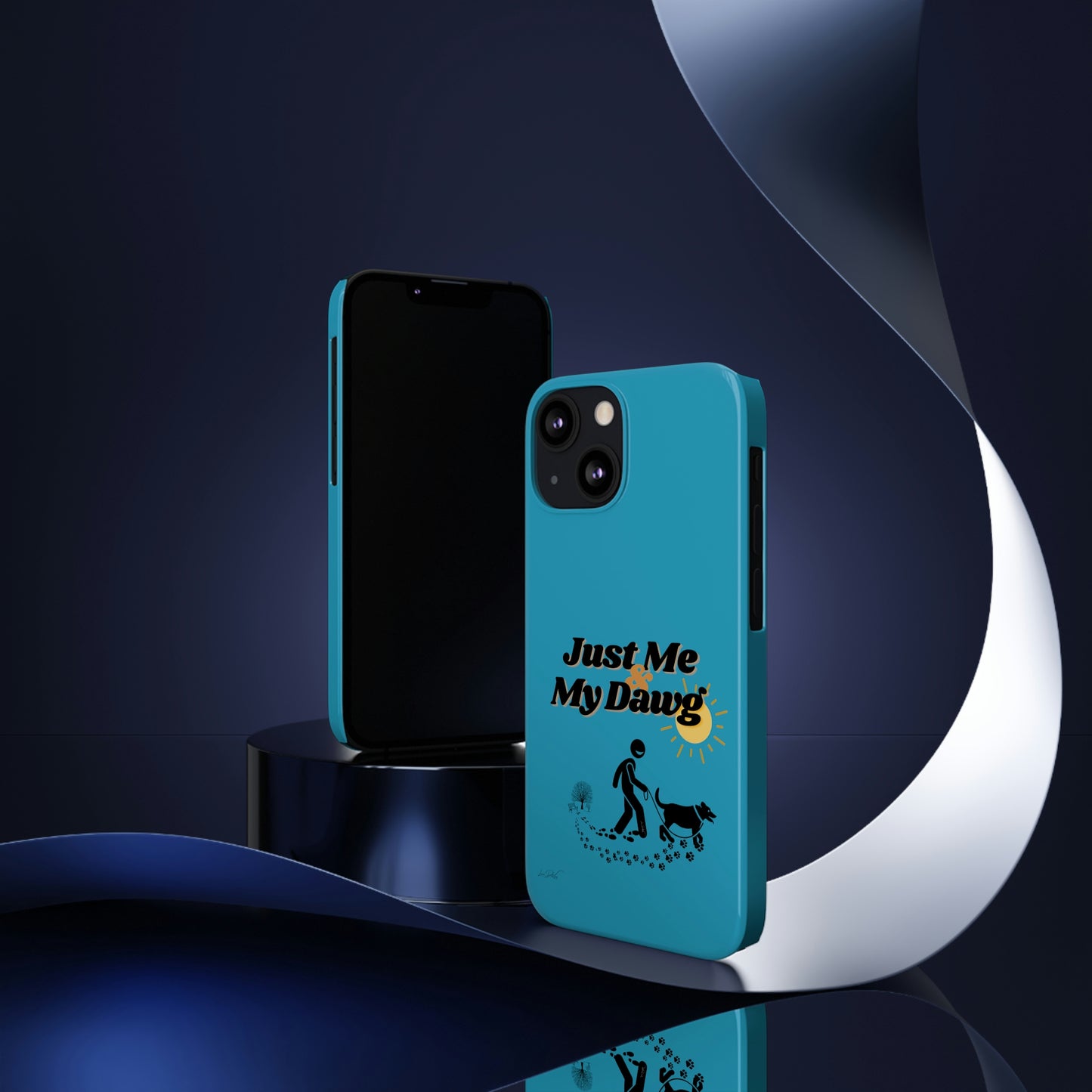 Slim (Just Me & My Dog) Phone Case