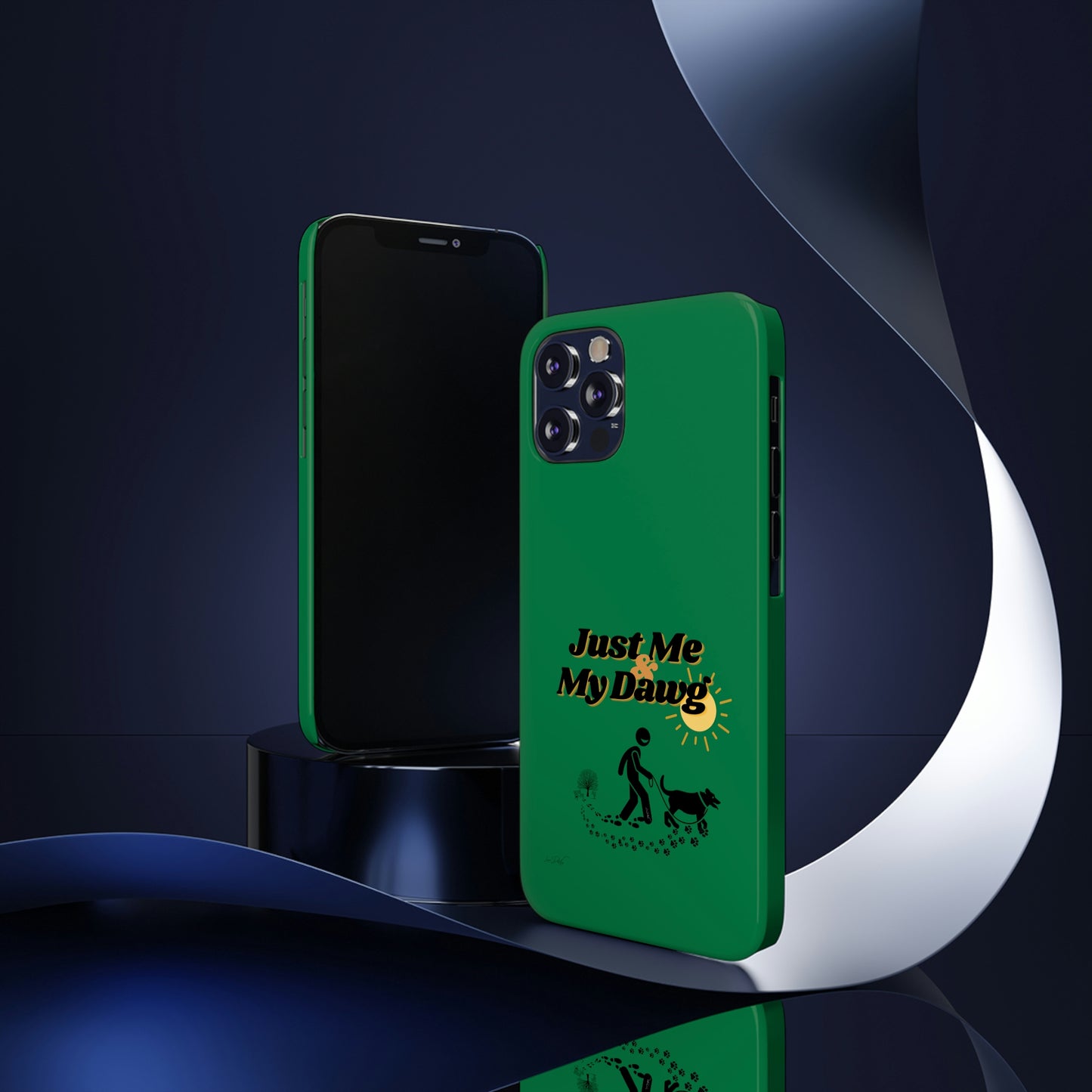 Slim (Just Me & My Dog) Phone Case