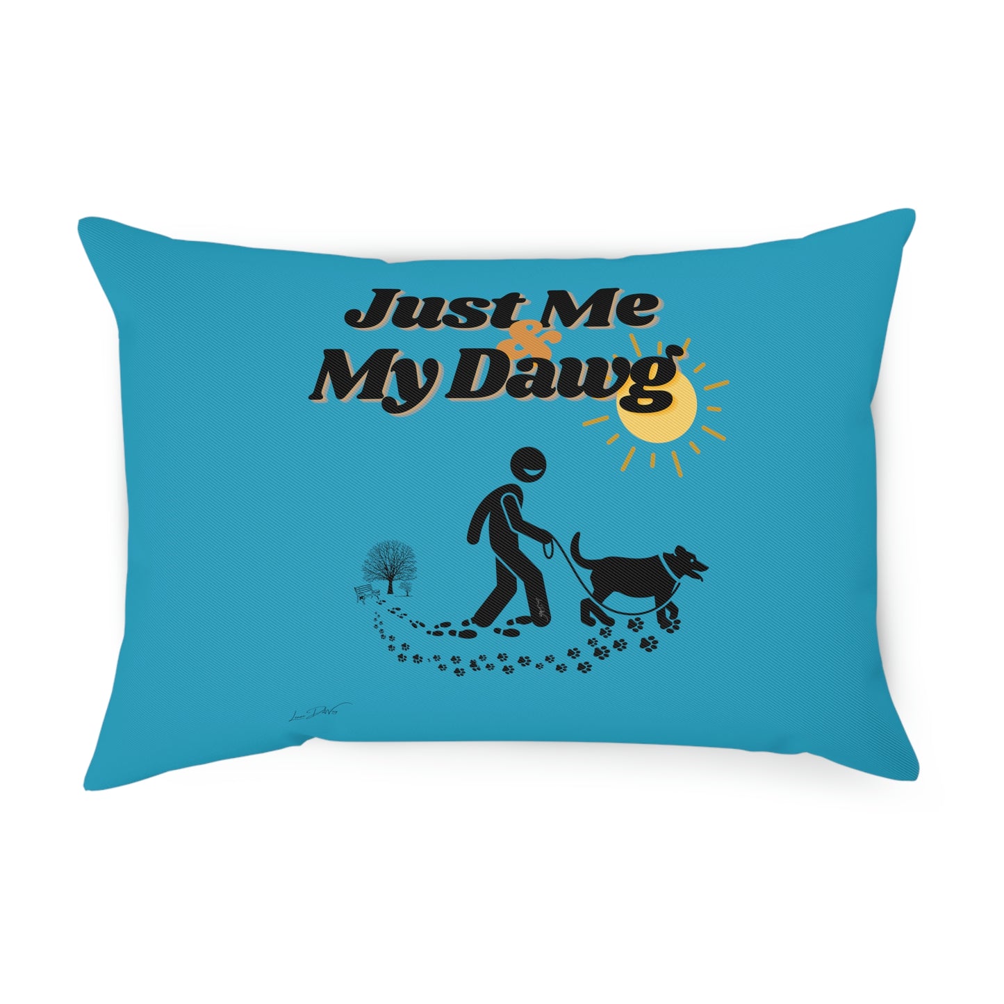 Comfy Pillow (Just Me & My Dawg)