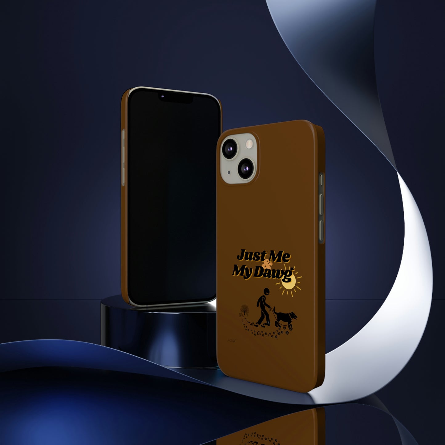 Slim (Just Me & My Dog) Phone Case