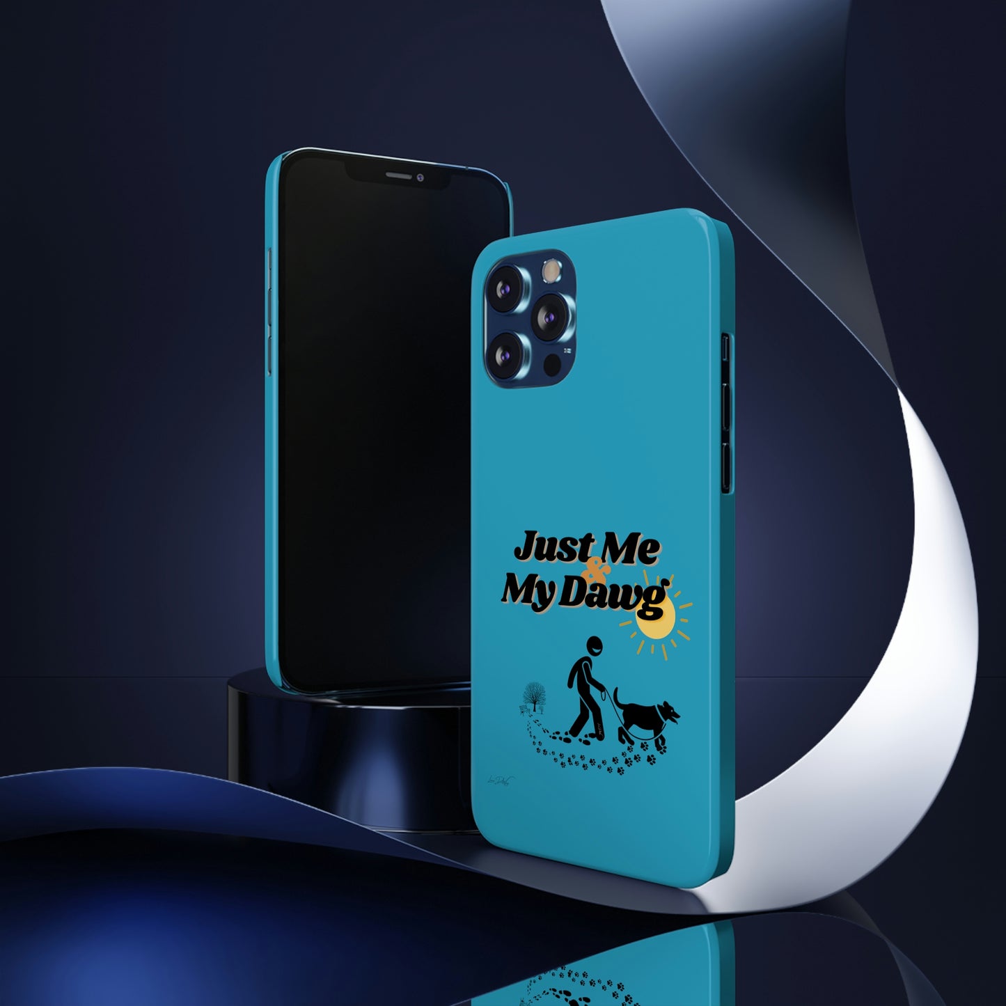 Slim (Just Me & My Dog) Phone Case