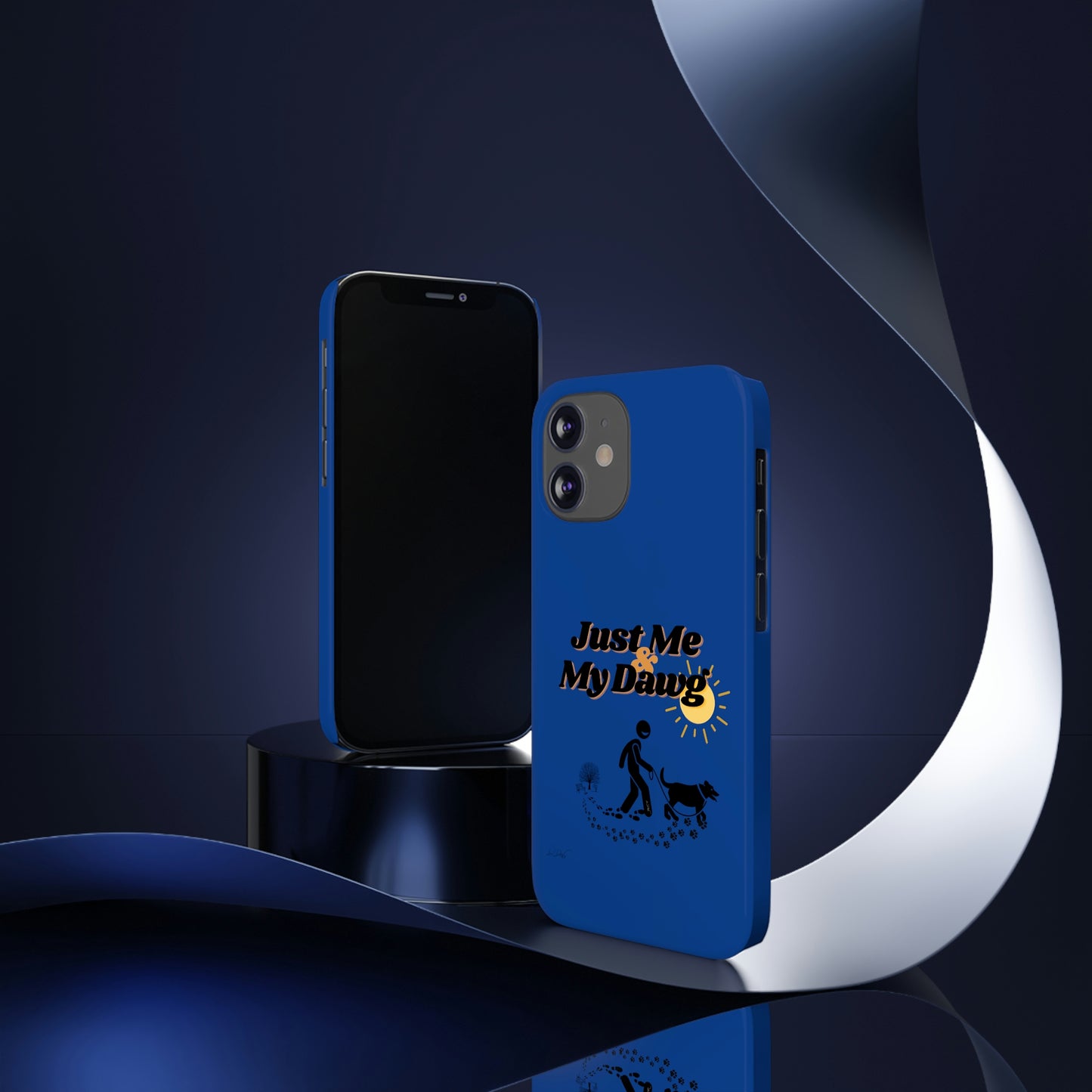 Slim (Just Me & My Dog) Phone Case