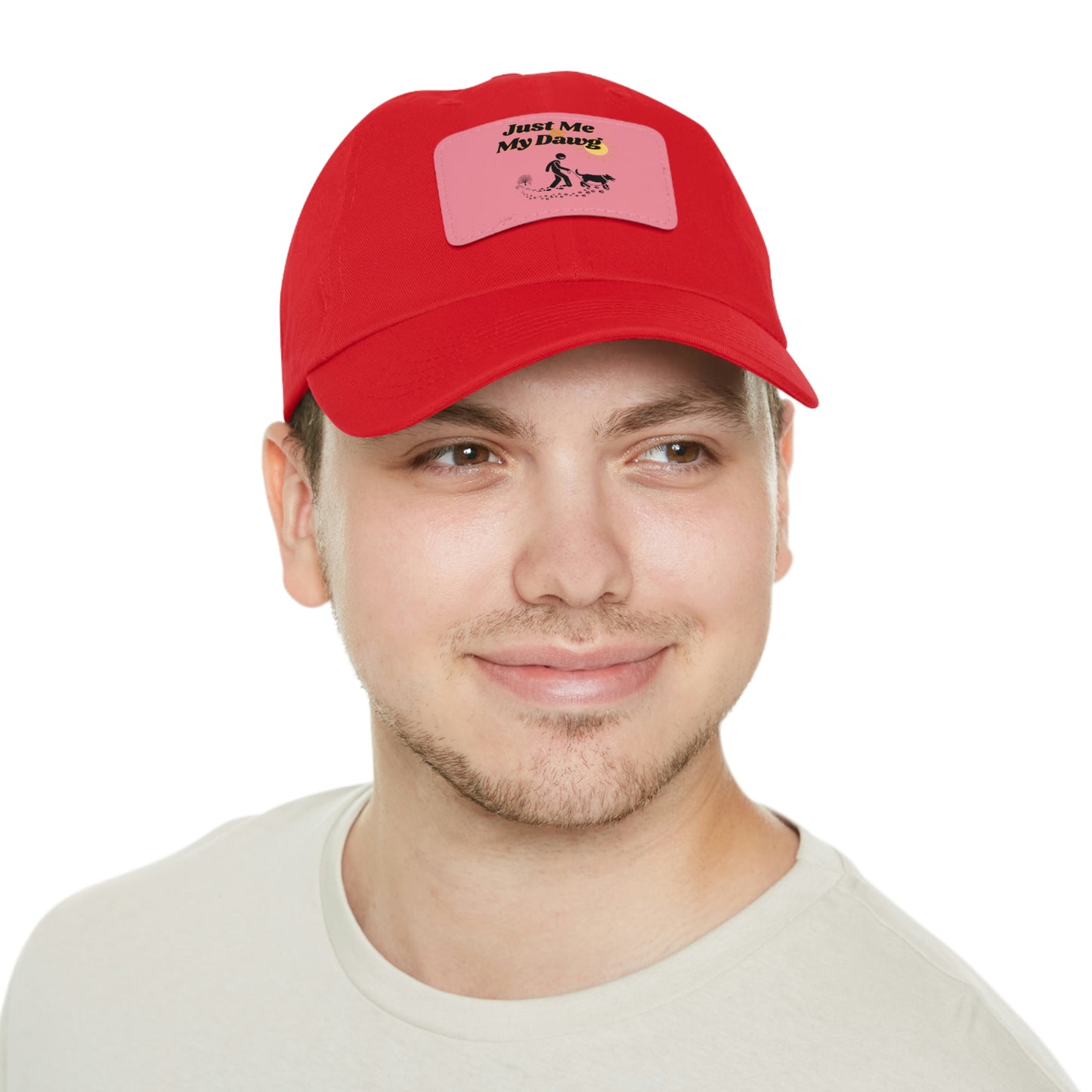 Leather Patch Hat (Just me and my Dawg)