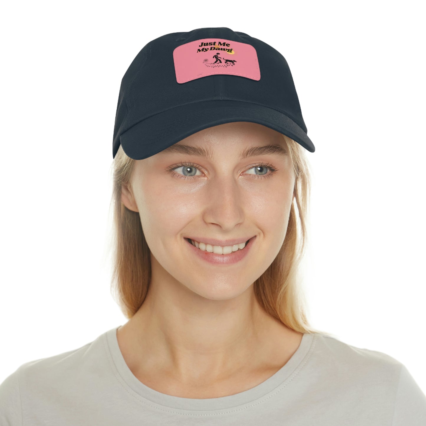 Leather Patch Hat (Just me and my Dawg)