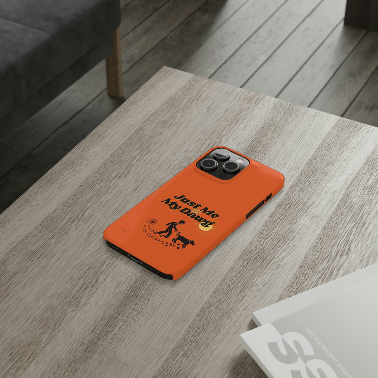 Slim (Just Me & My Dog) Phone Case