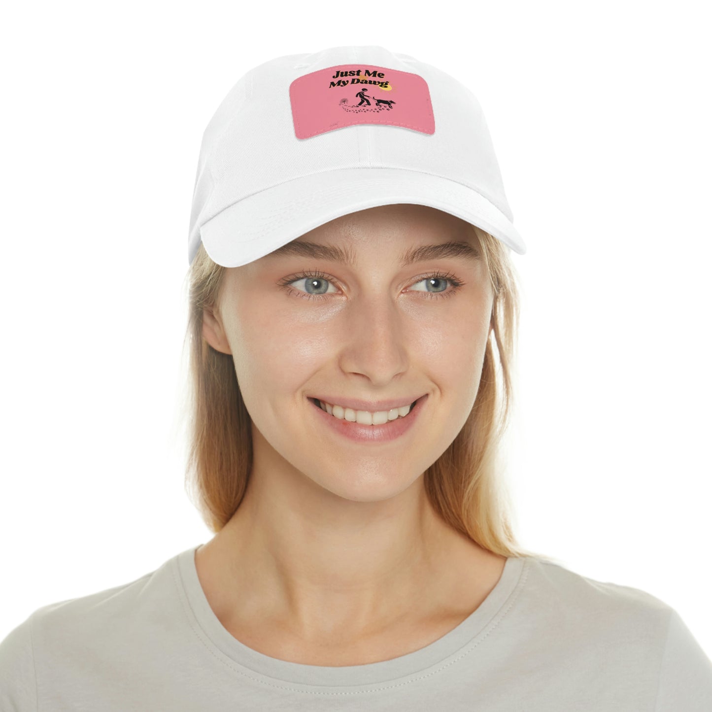 Leather Patch Hat (Just me and my Dawg)