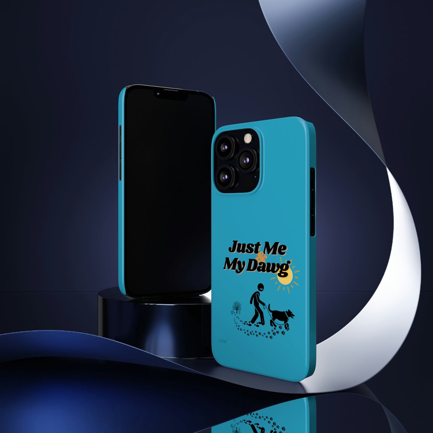 Slim (Just Me & My Dog) Phone Case