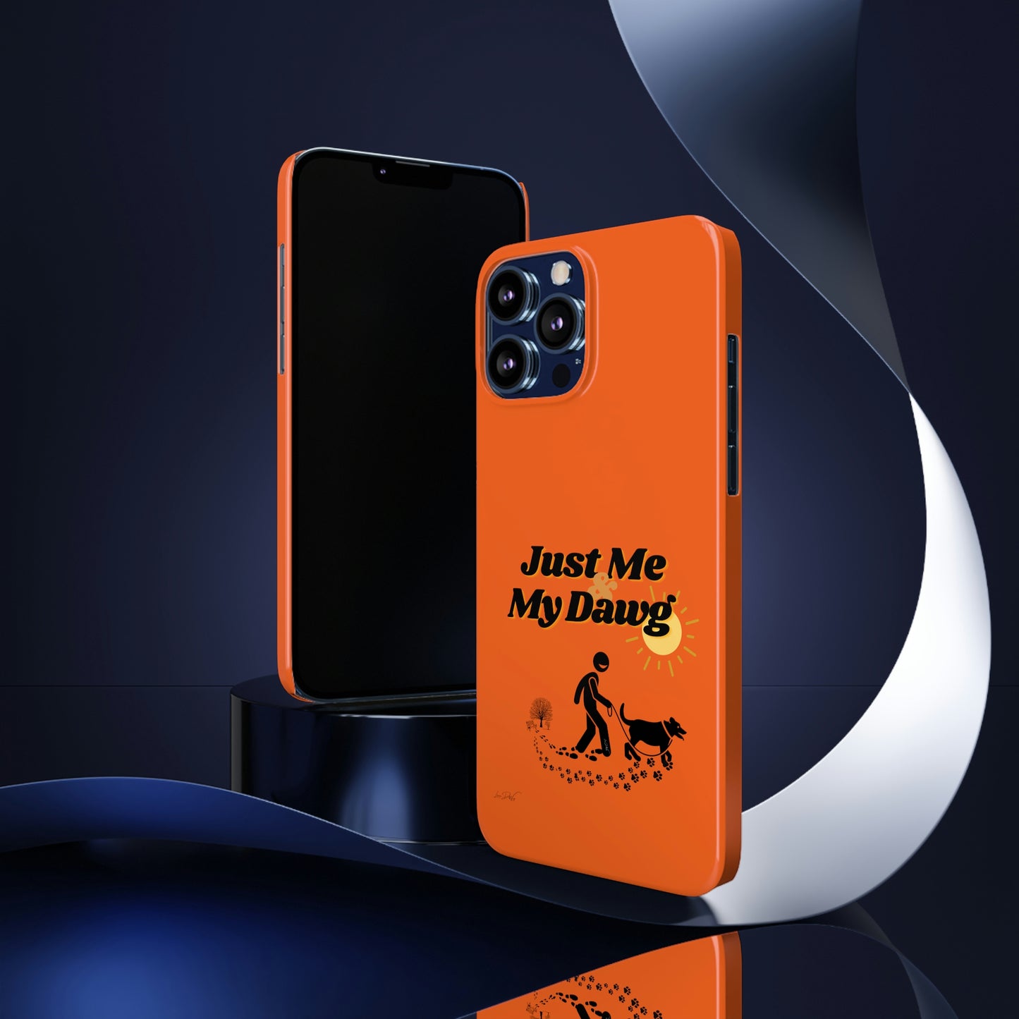 Slim (Just Me & My Dog) Phone Case