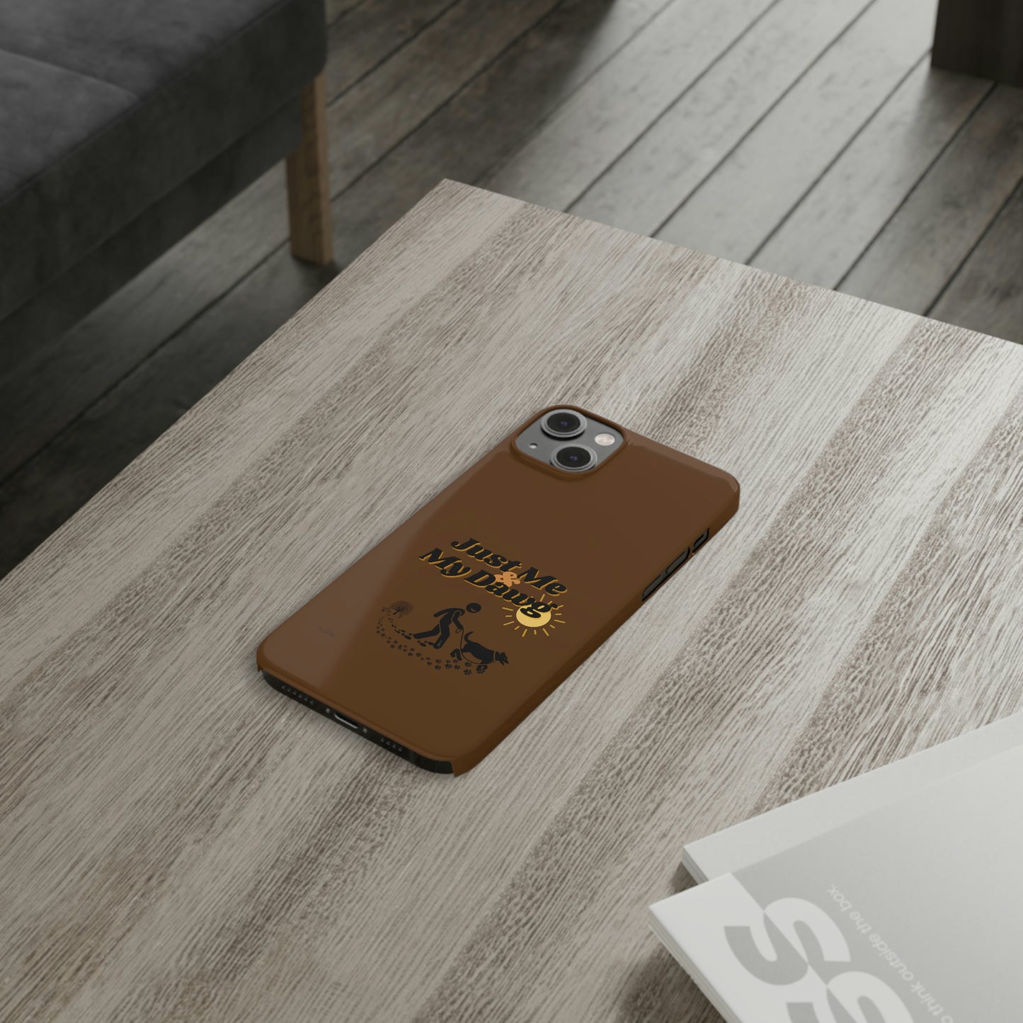 Slim (Just Me & My Dog) Phone Case