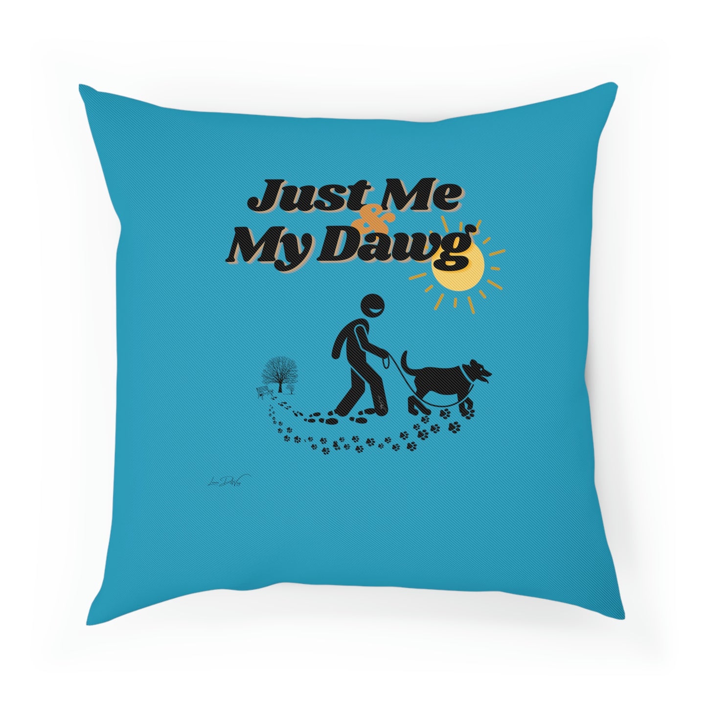Comfy Pillow (Just Me & My Dawg)