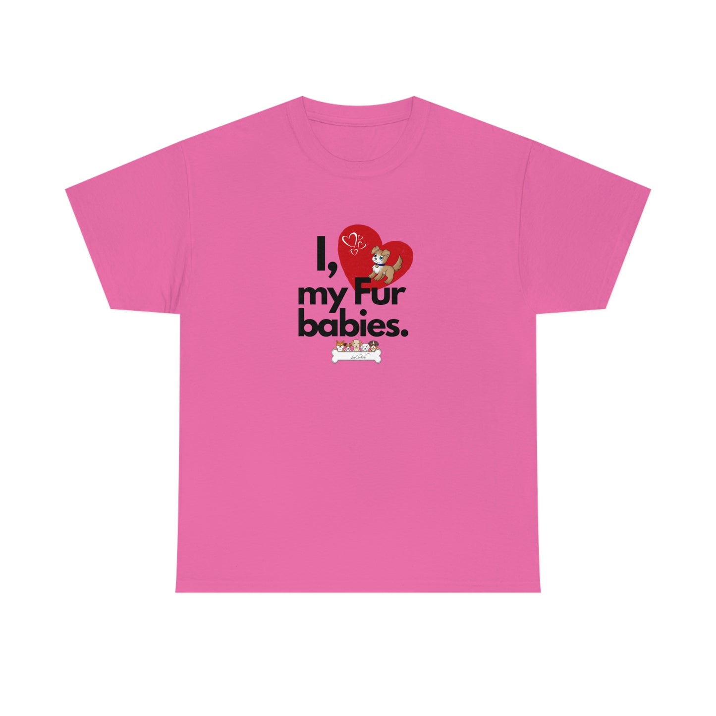 Women's (I Love My Fur Babies) Cotton Tee