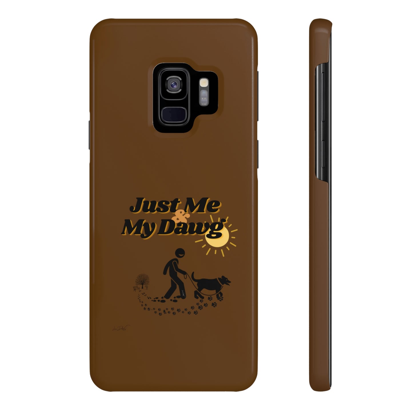 Slim (Just Me & My Dog) Phone Case